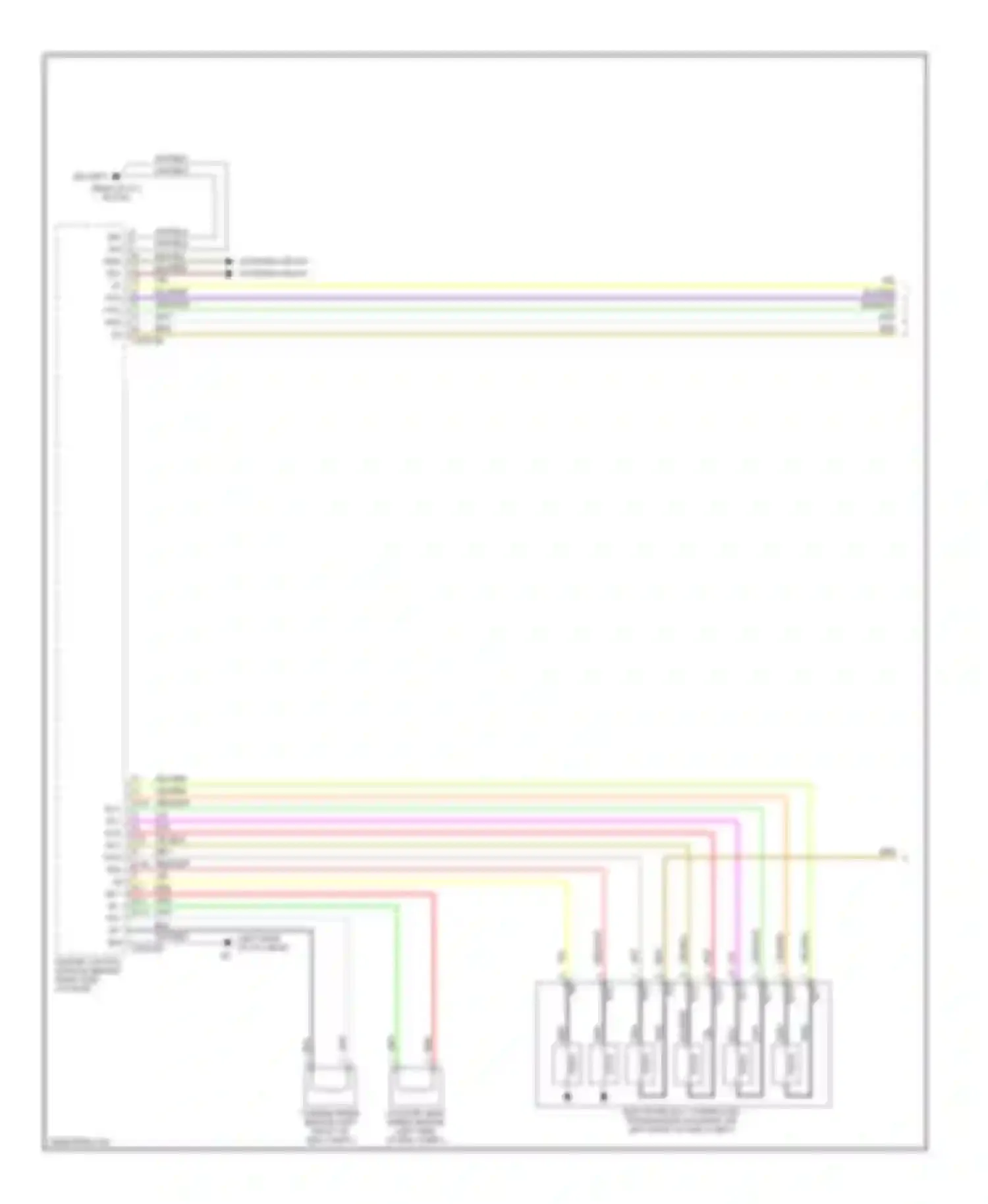 RAV4 Toyota II facelift (2003-2006): Transmission circuit (1 of 4)