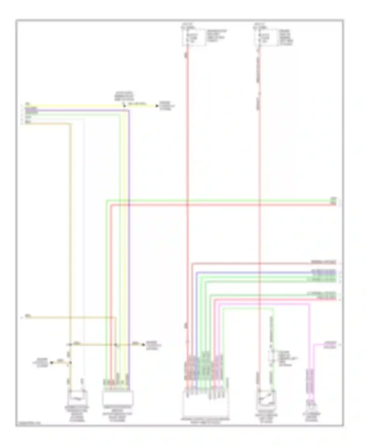 RAV4 Toyota II facelift (2003-2006): Transmission circuit (2 of 4)