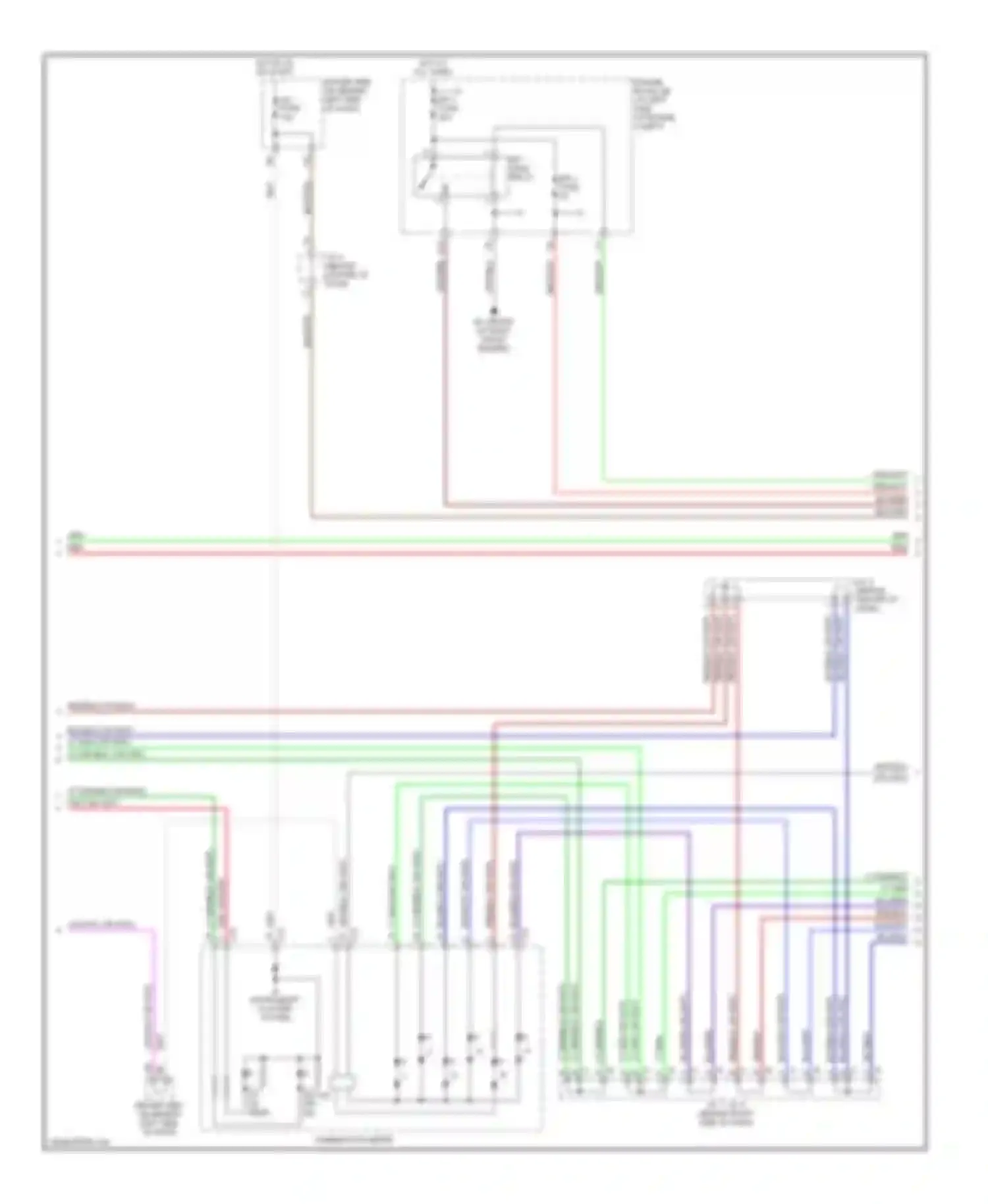 RAV4 Toyota II facelift (2003-2006): Transmission circuit (3 of 4)