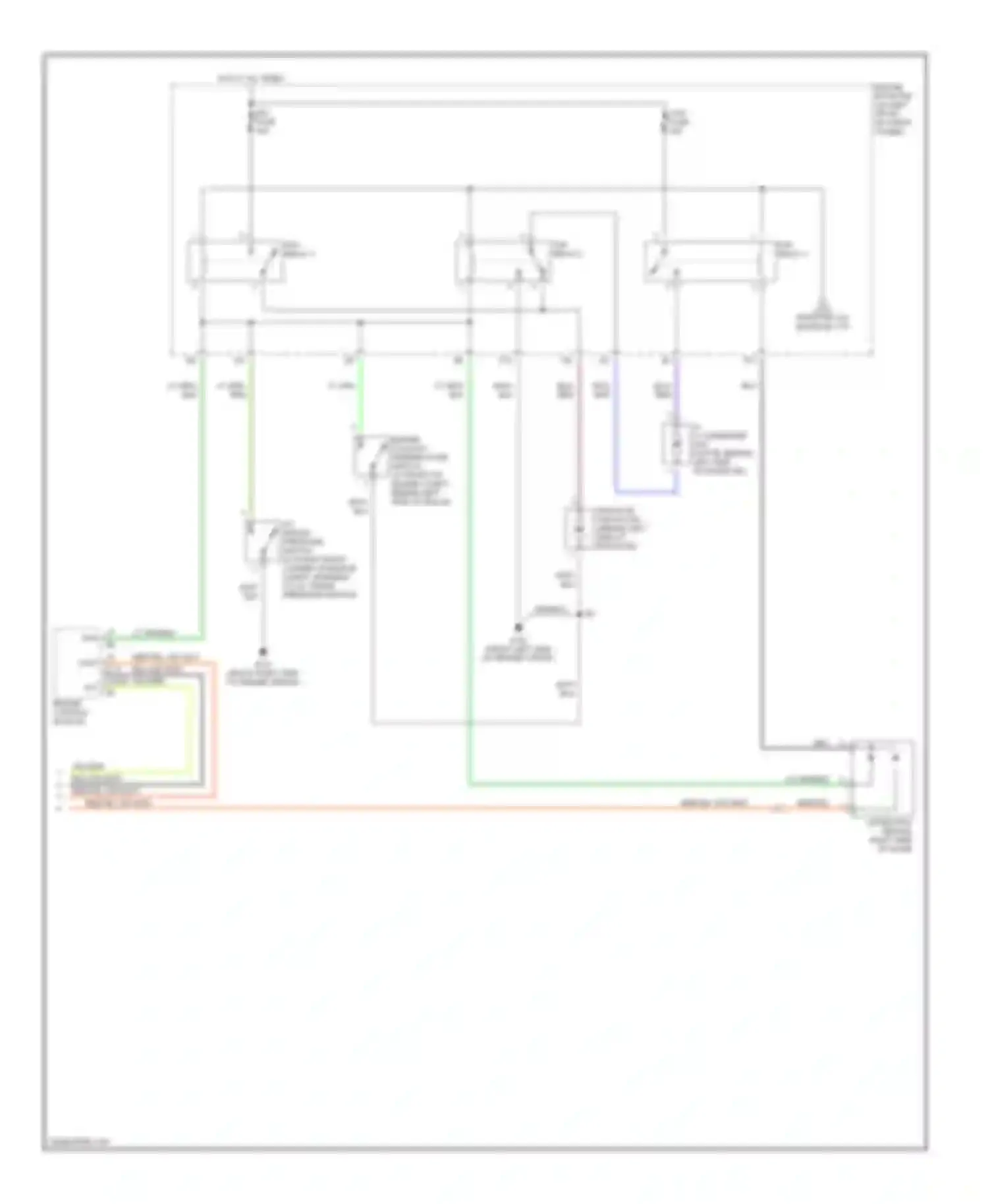 RAV4 Toyota II (2000-2003): Manual a/c circuit (2 of 2)