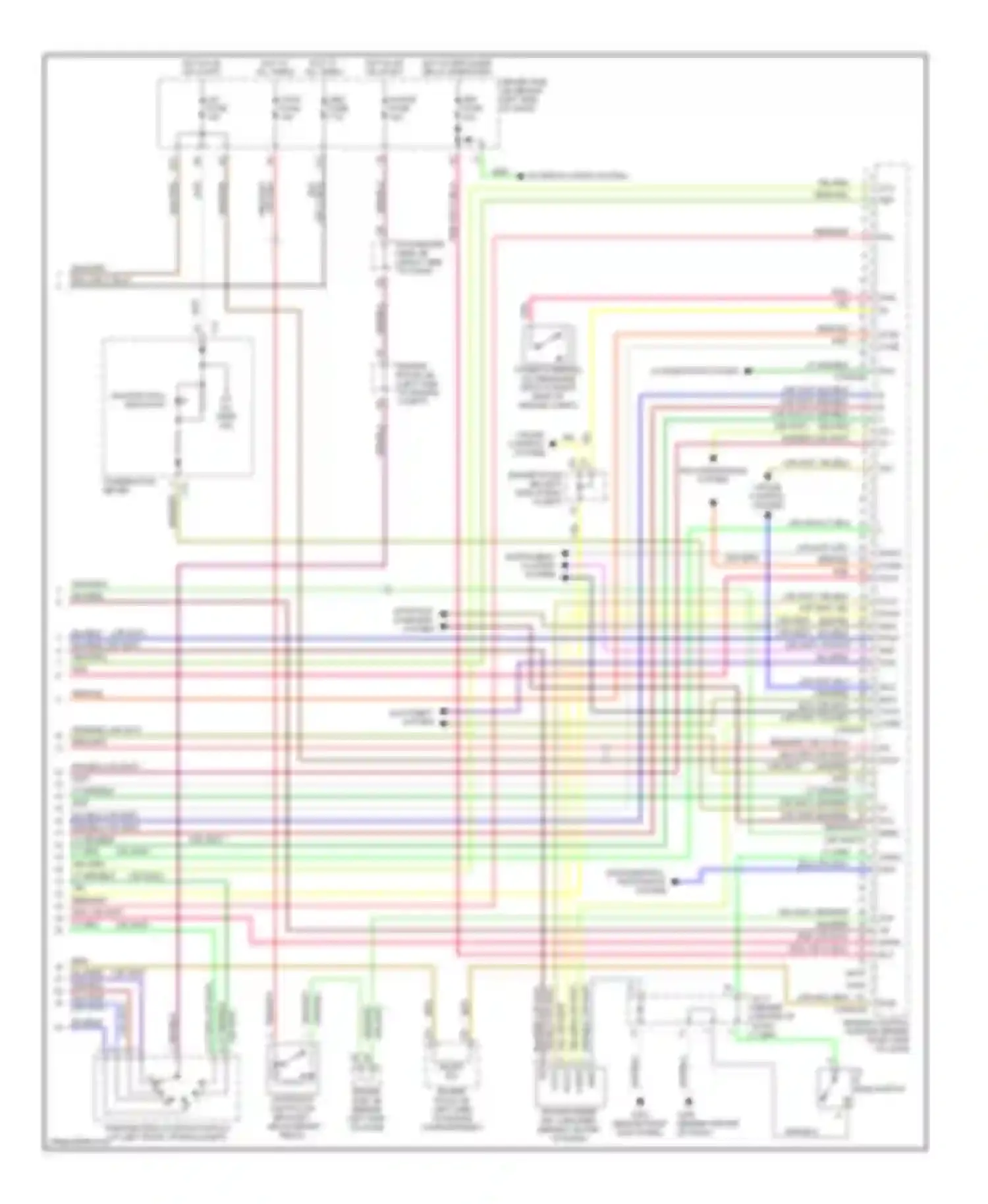 RAV4 Toyota II (2000-2003): Wiring diagram engine performance 2.0ls (4 of 4)