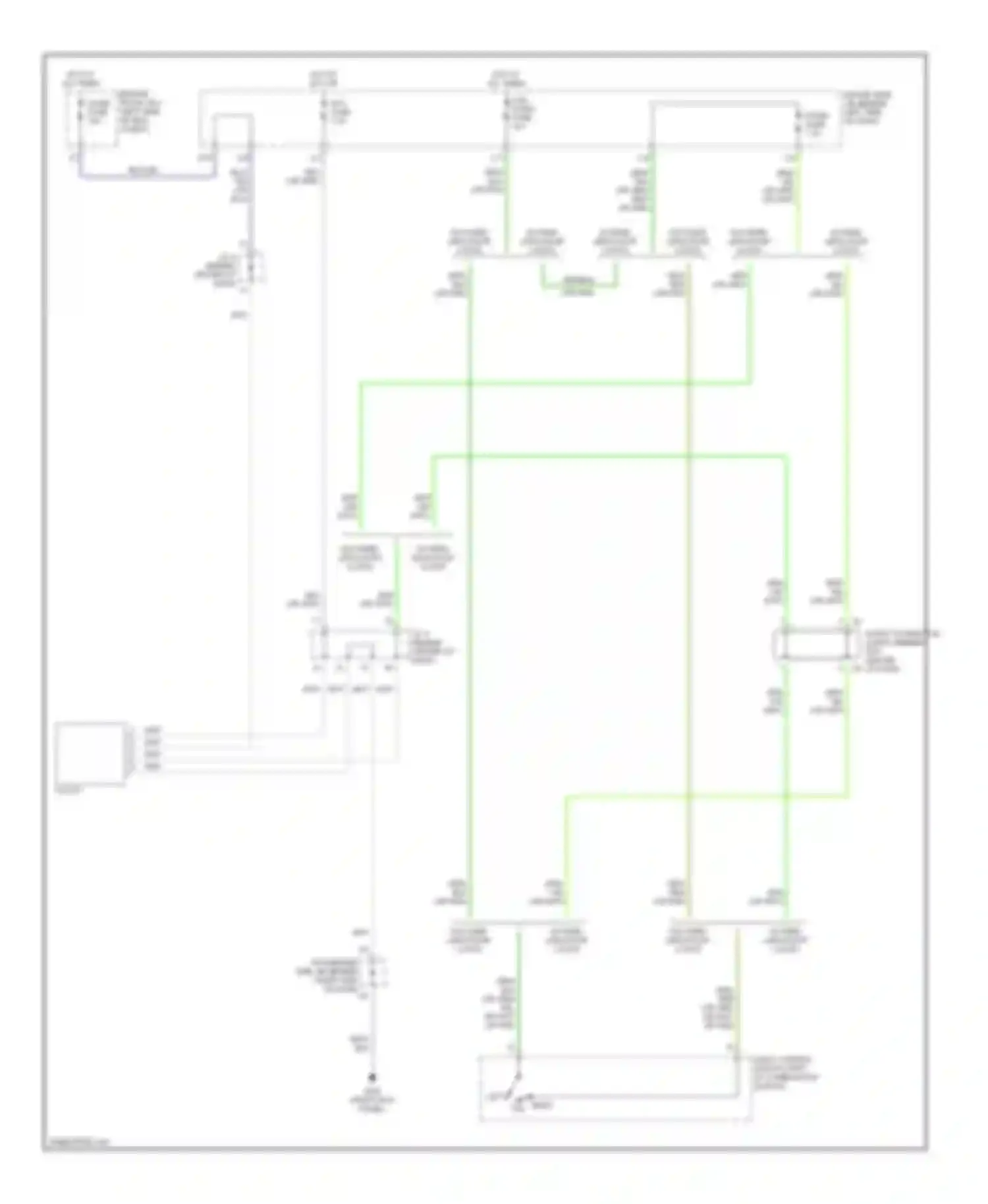 RAV4 Toyota II (2000-2003): Clock circuit