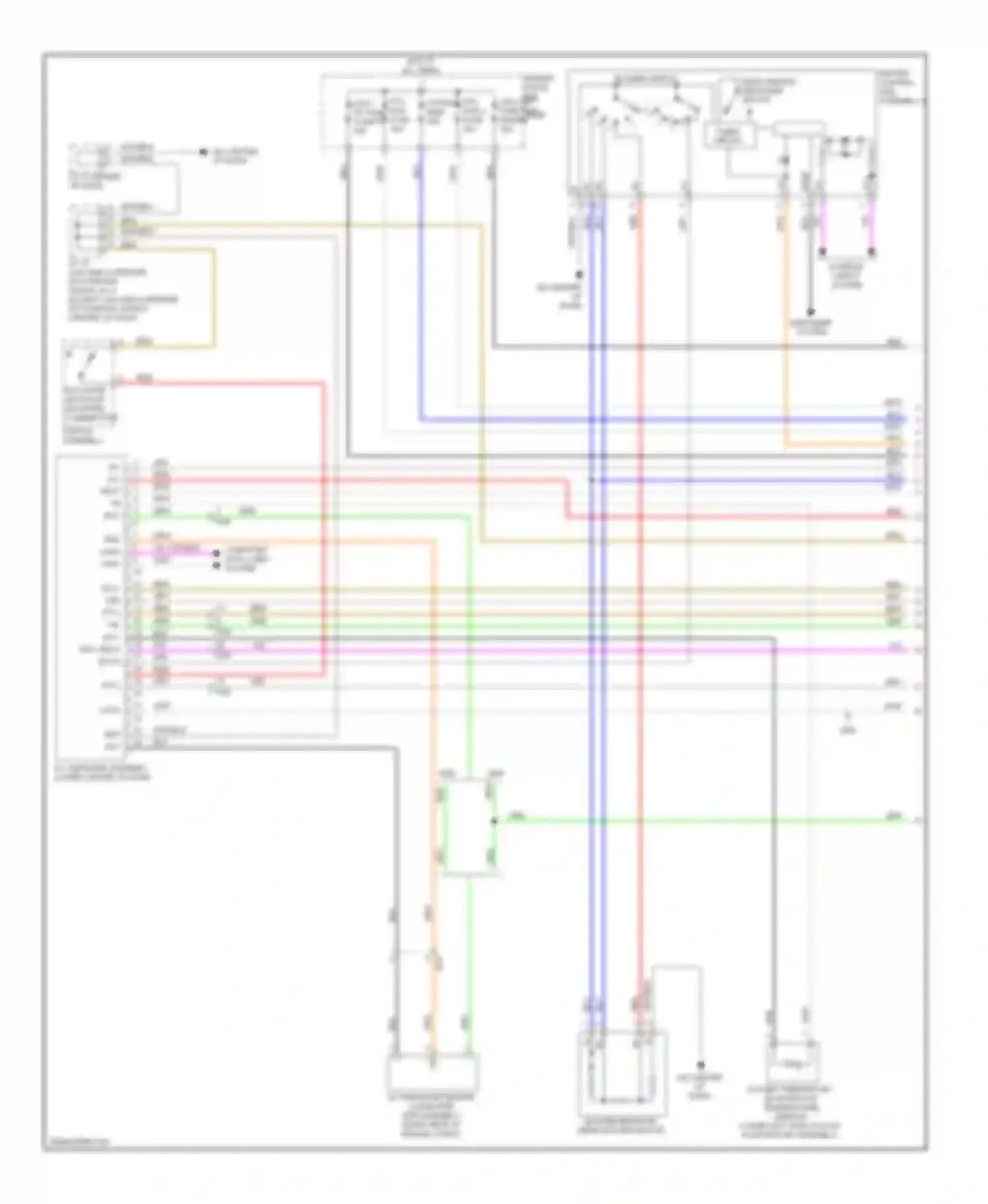 RAV4 Toyota III facelift (2010-2016): Manual a/c circuit (1 of 4)