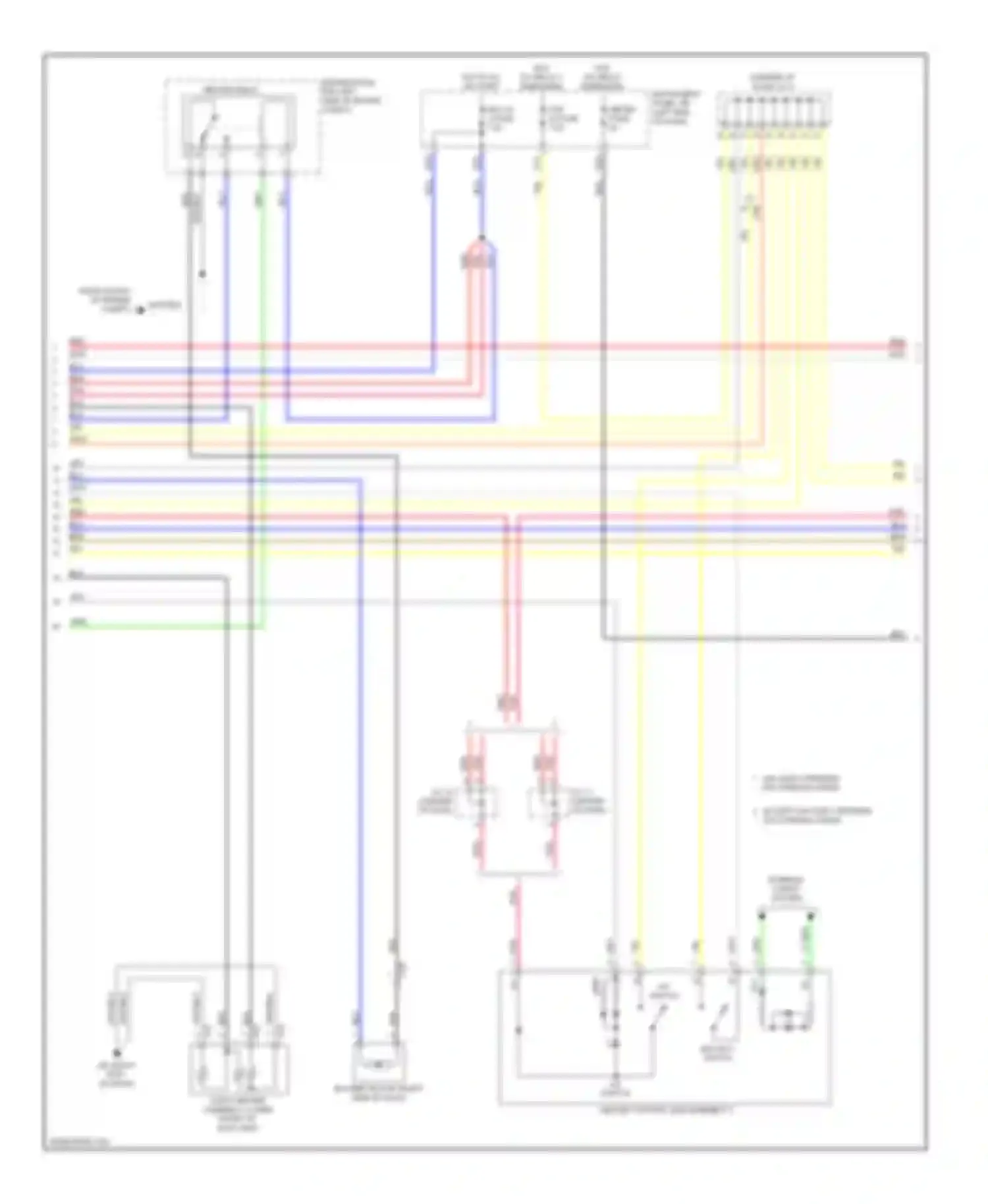 RAV4 Toyota III facelift (2010-2016): Manual a/c circuit (3 of 4)