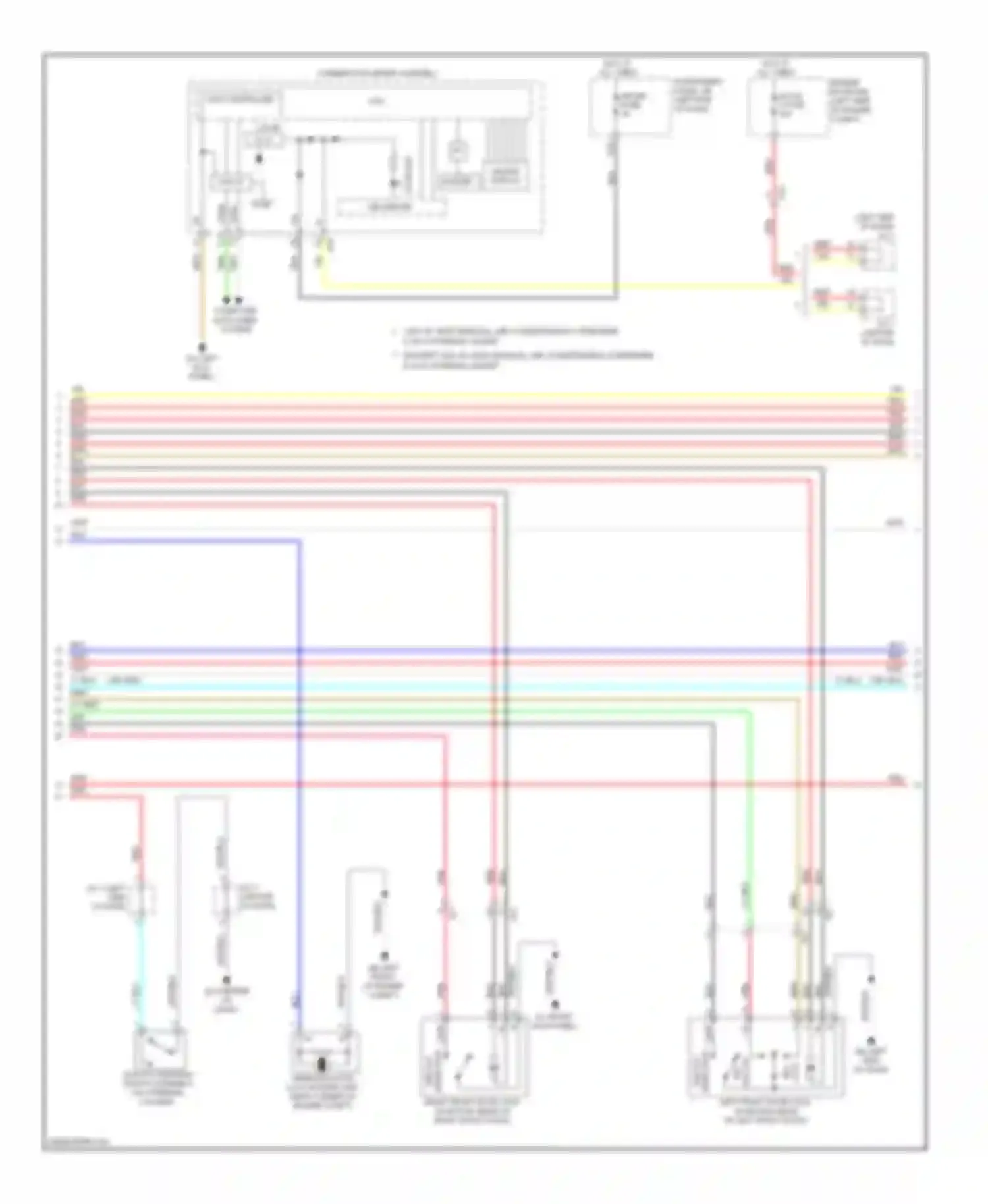 RAV4 Toyota III facelift (2010-2016): Forced entry circuit, except ev without smart key system (2 of 4)