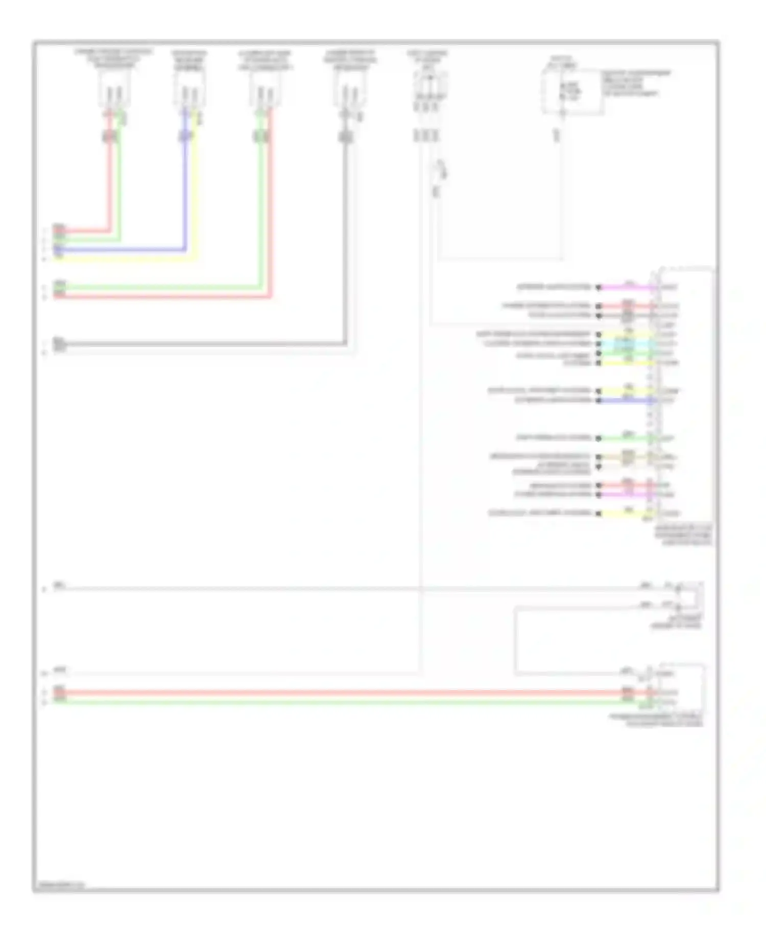 RAV4 Toyota III facelift (2010-2016): Body control modules circuit, ev (3 of 3)