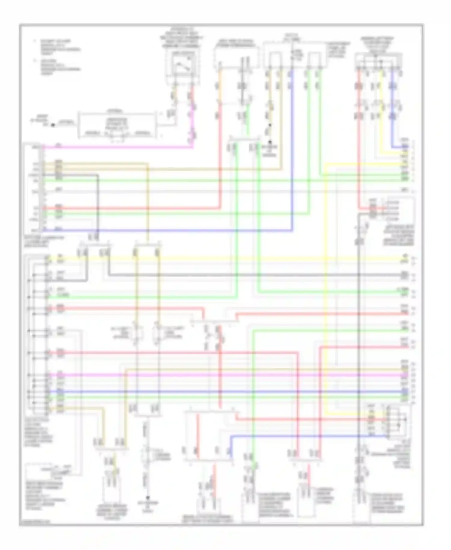 RAV4 Toyota III facelift (2010-2016): Computer data lines circuit, except ev (1 of 2)