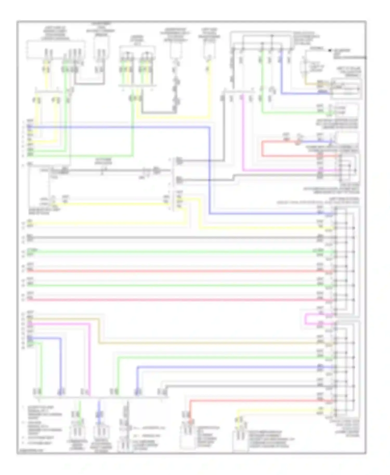 RAV4 Toyota III facelift (2010-2016): Computer data lines circuit, except ev (2 of 2)