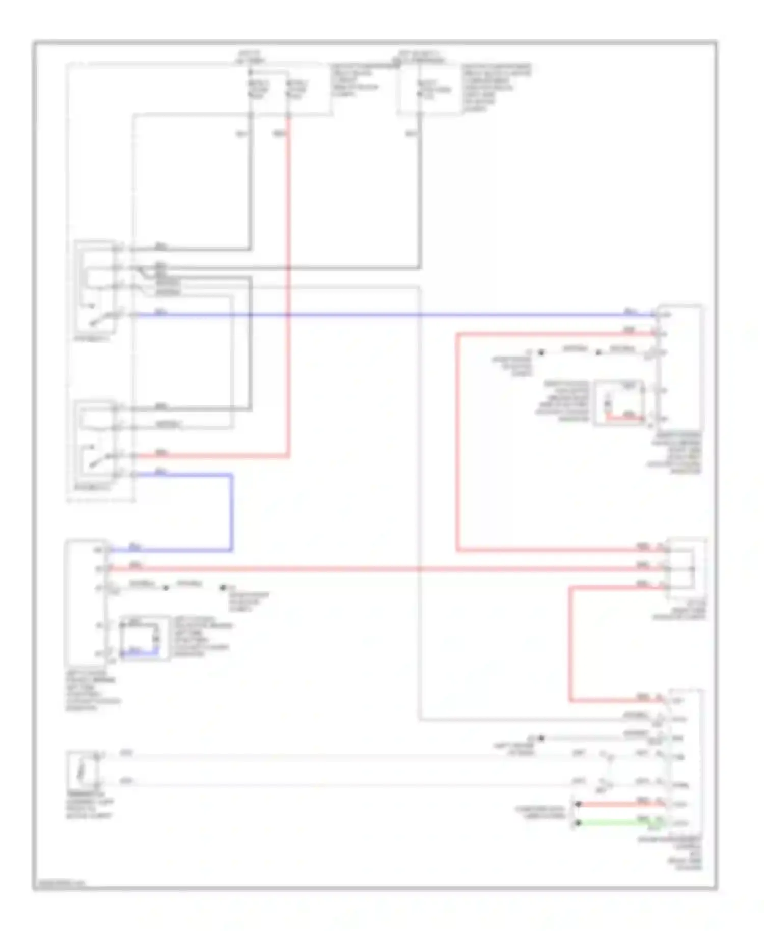 RAV4 Toyota III facelift (2010-2016): Cooling fan circuit, ev