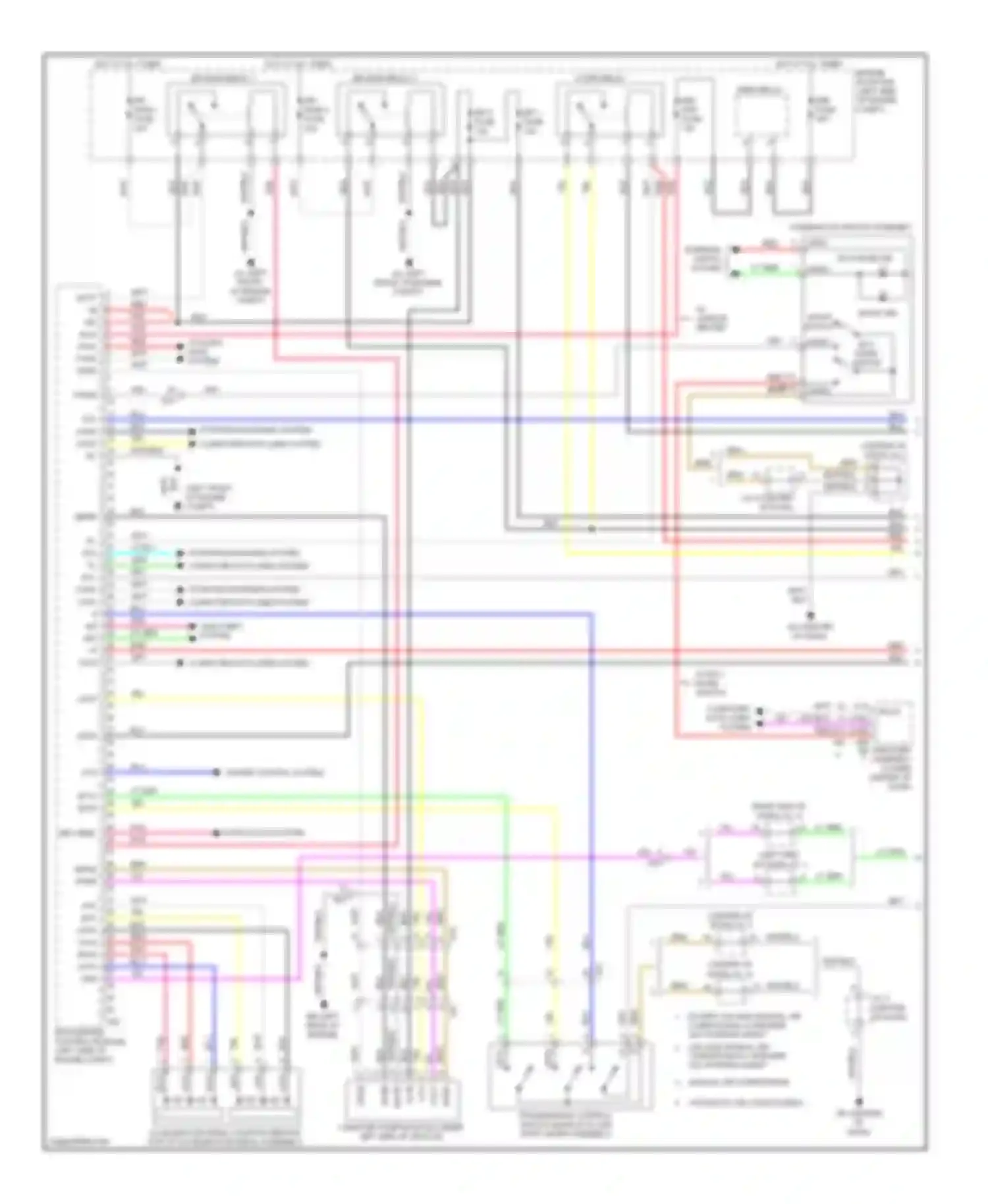 RAV4 Toyota III facelift (2010-2016): Wiring diagram engine performance 2.5l (1 of 4)