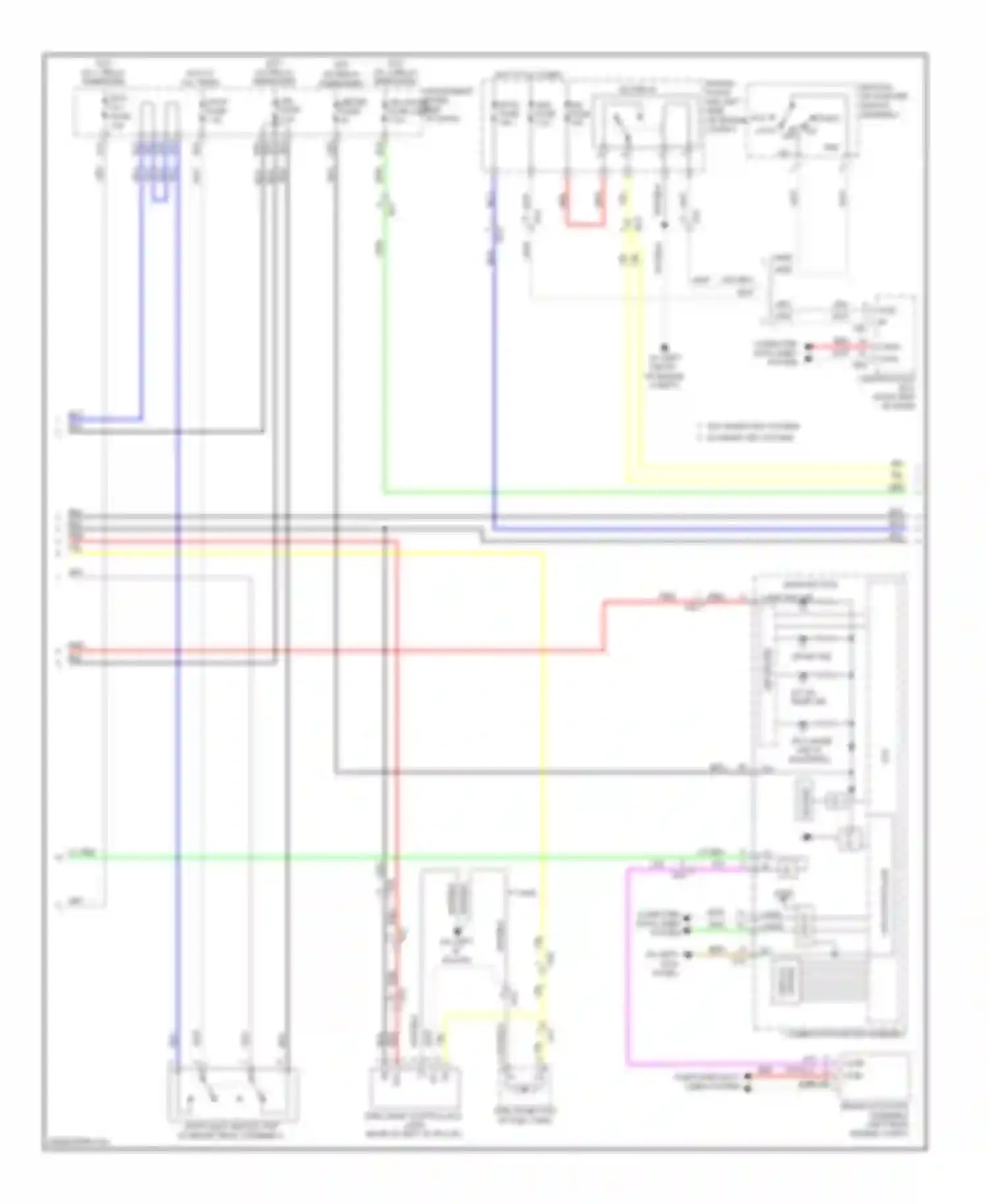 RAV4 Toyota III facelift (2010-2016): Wiring diagram engine performance 2.5l (2 of 4)
