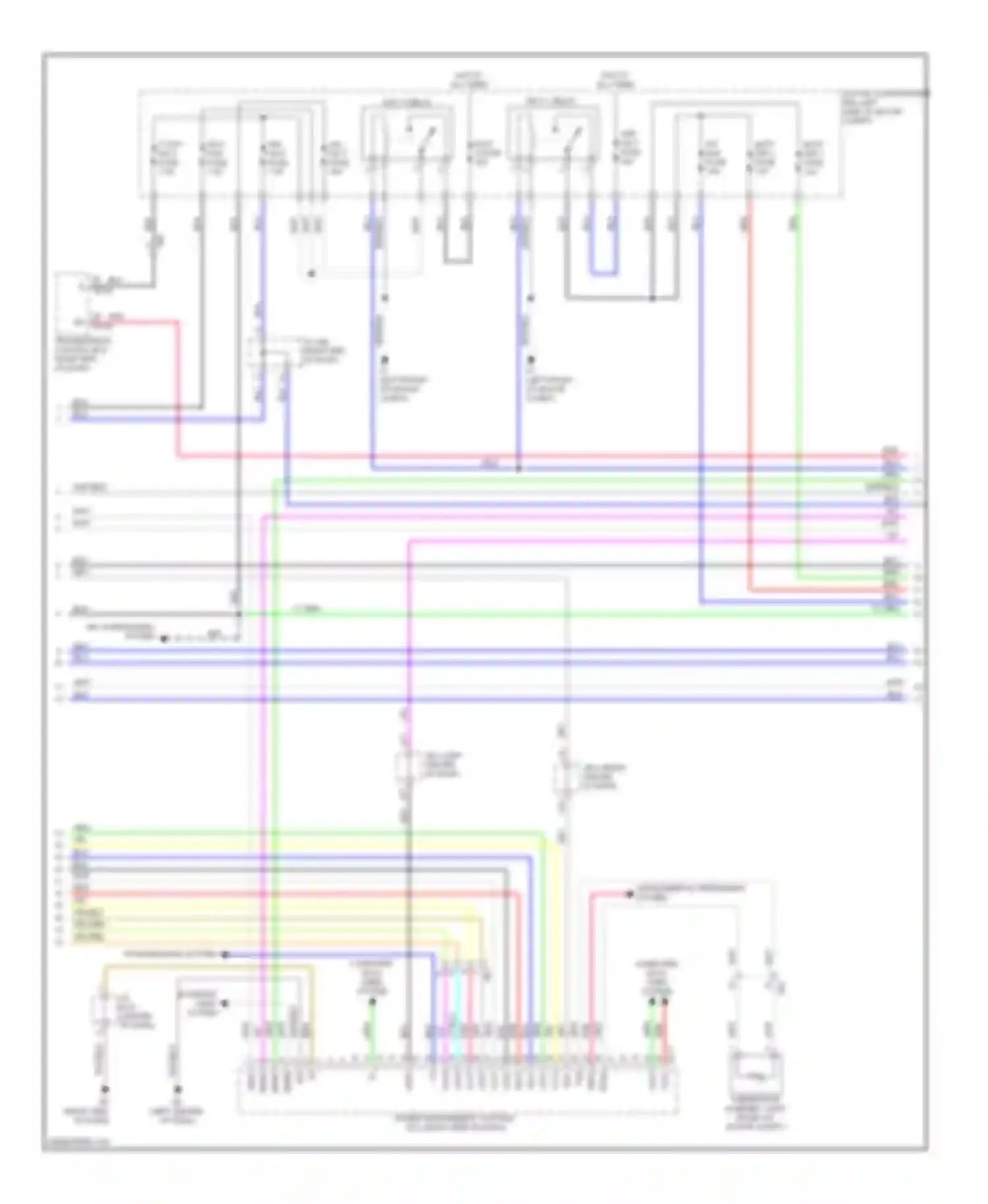 RAV4 Toyota III facelift (2010-2016): Wiring diagram engine performance ev (3 of 9)