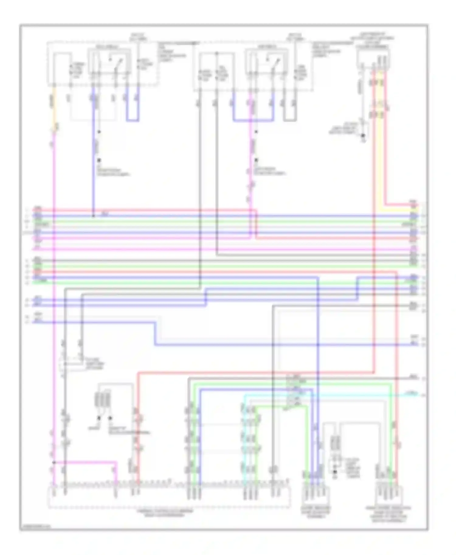 RAV4 Toyota III facelift (2010-2016): Wiring diagram engine performance ev (4 of 9)