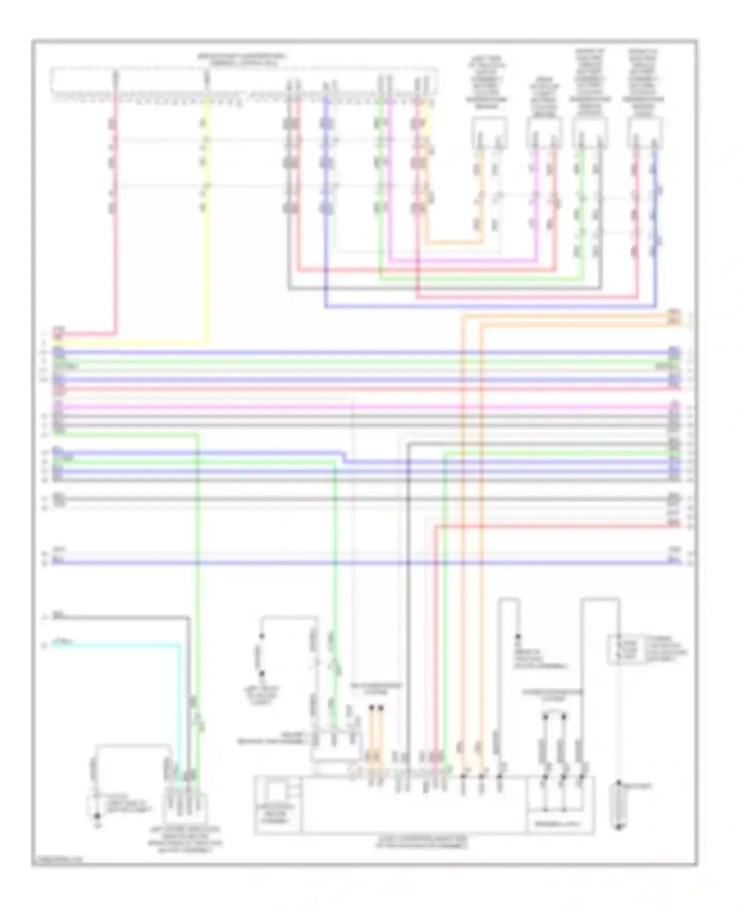 RAV4 Toyota III facelift (2010-2016): Wiring diagram engine performance ev (5 of 9)