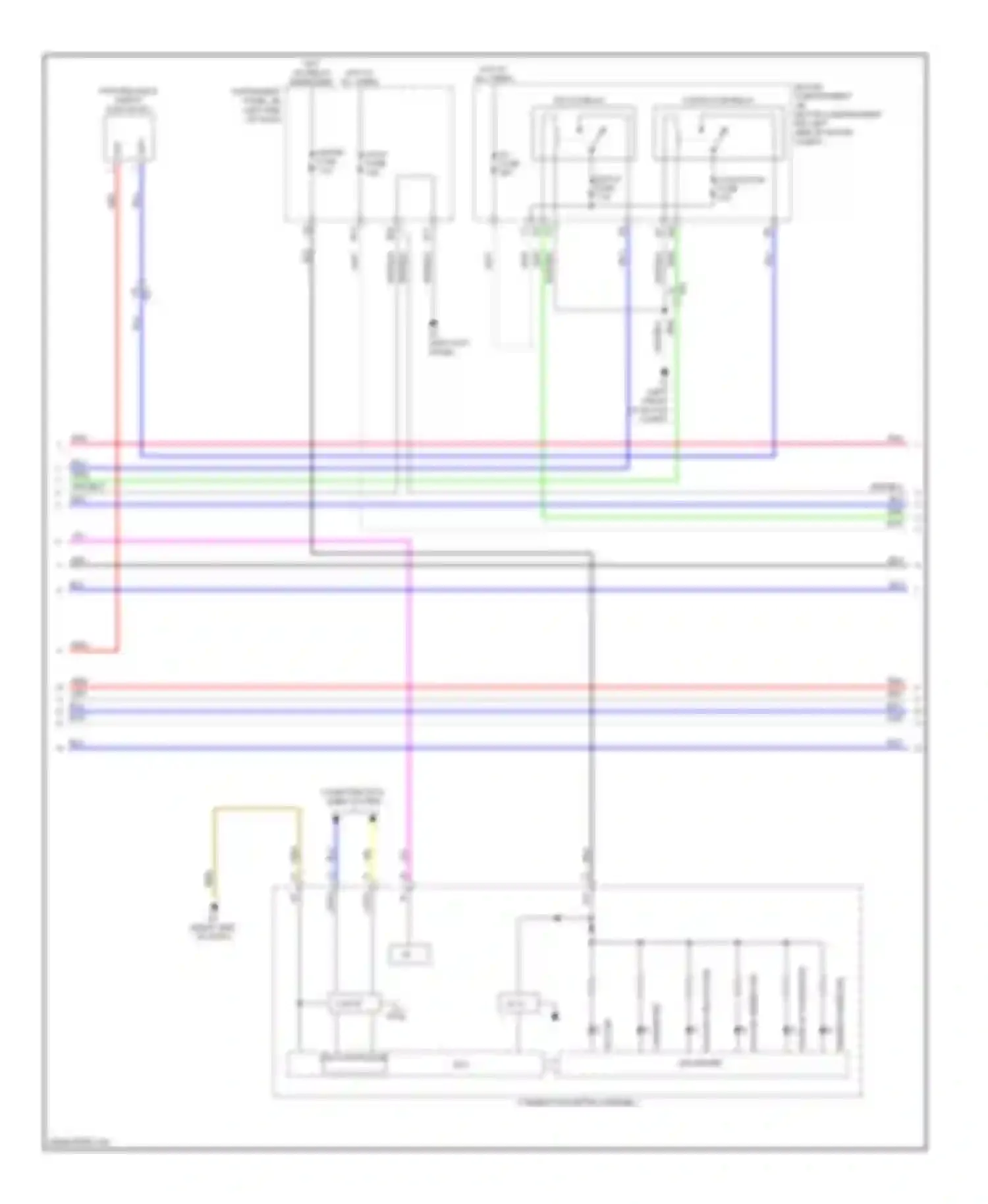 RAV4 Toyota III facelift (2010-2016): Wiring diagram engine performance ev (8 of 9)