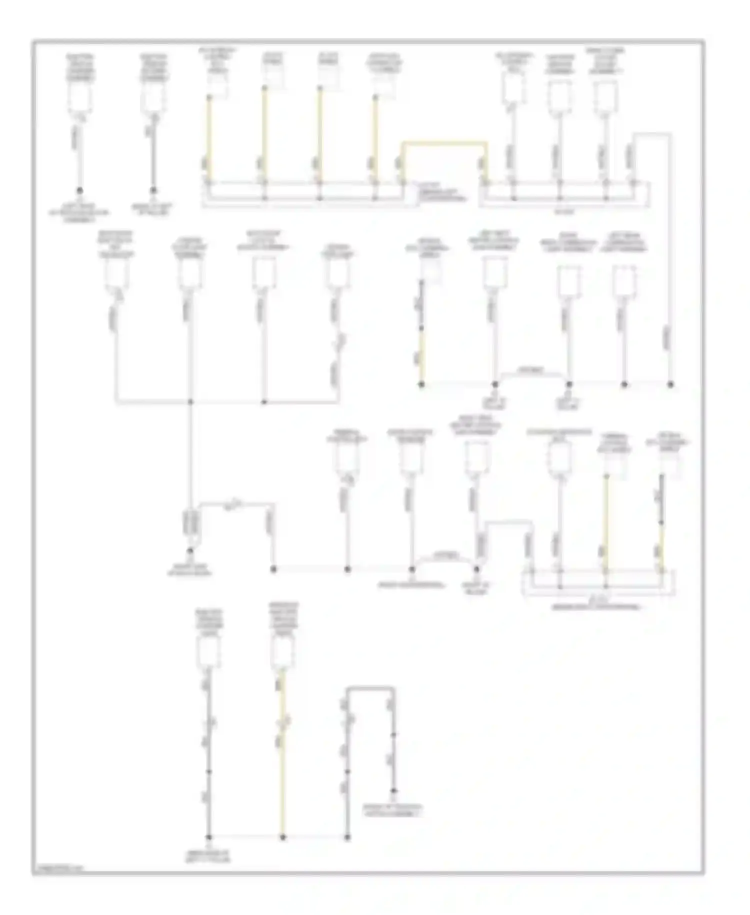 RAV4 Toyota III facelift (2010-2016): Ground distribution circuit, ev (4 of 4)
