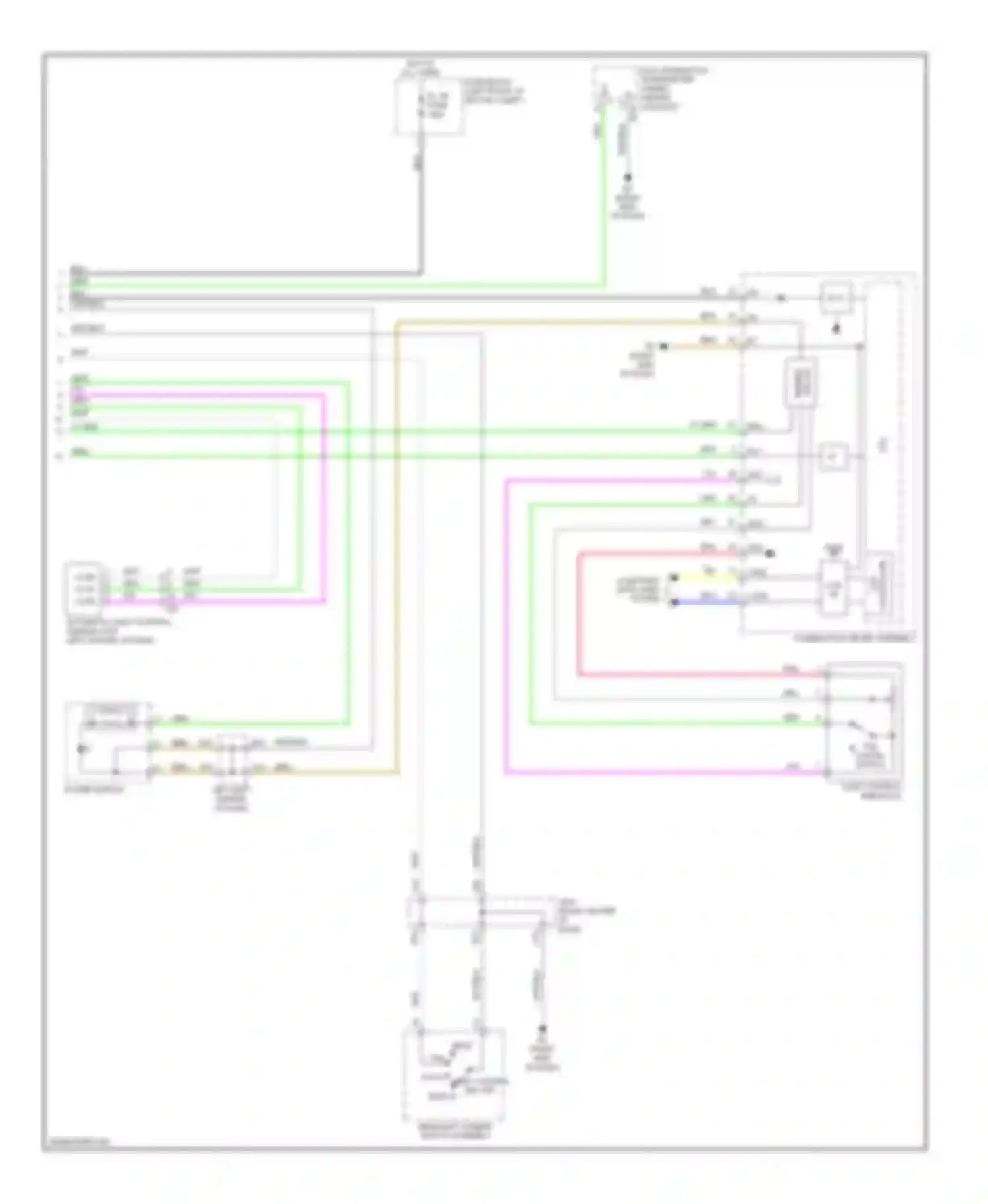 RAV4 Toyota III facelift (2010-2016): Instrument illumination circuit, ev (2 of 2)