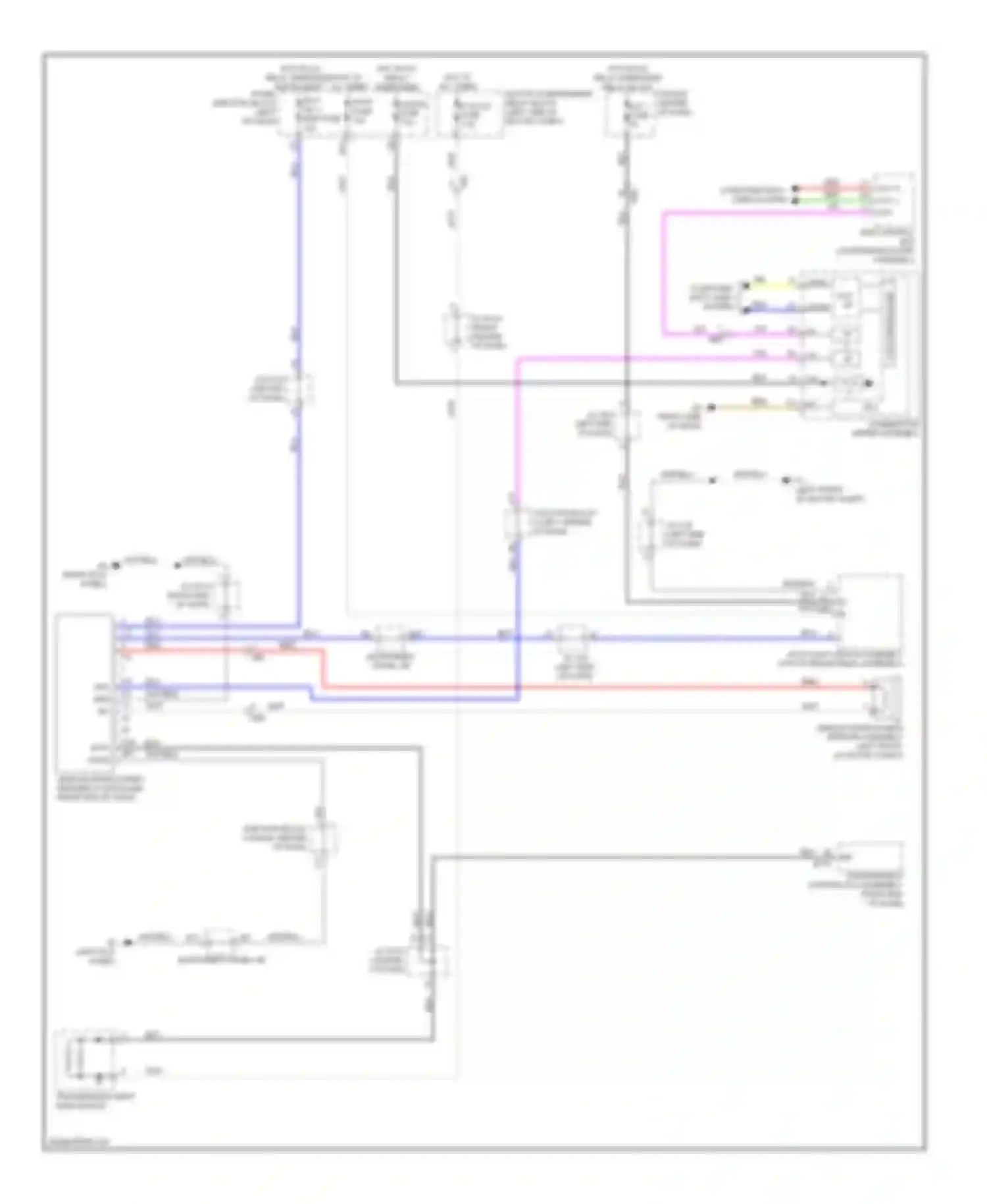 RAV4 Toyota III facelift (2010-2016): Vehicle proximity notification circuit