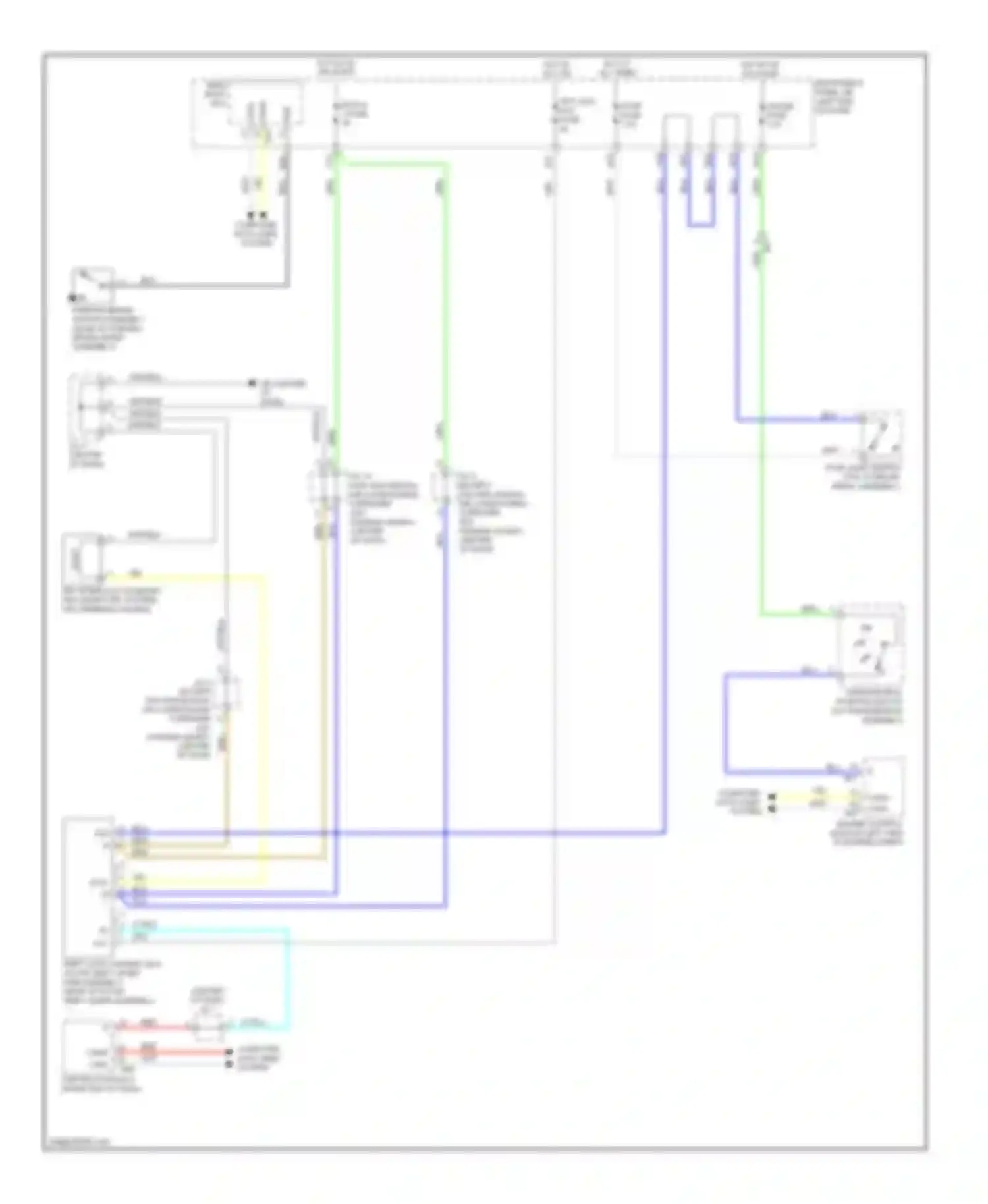 RAV4 Toyota III facelift (2010-2016): Shift interlock circuit, except ev