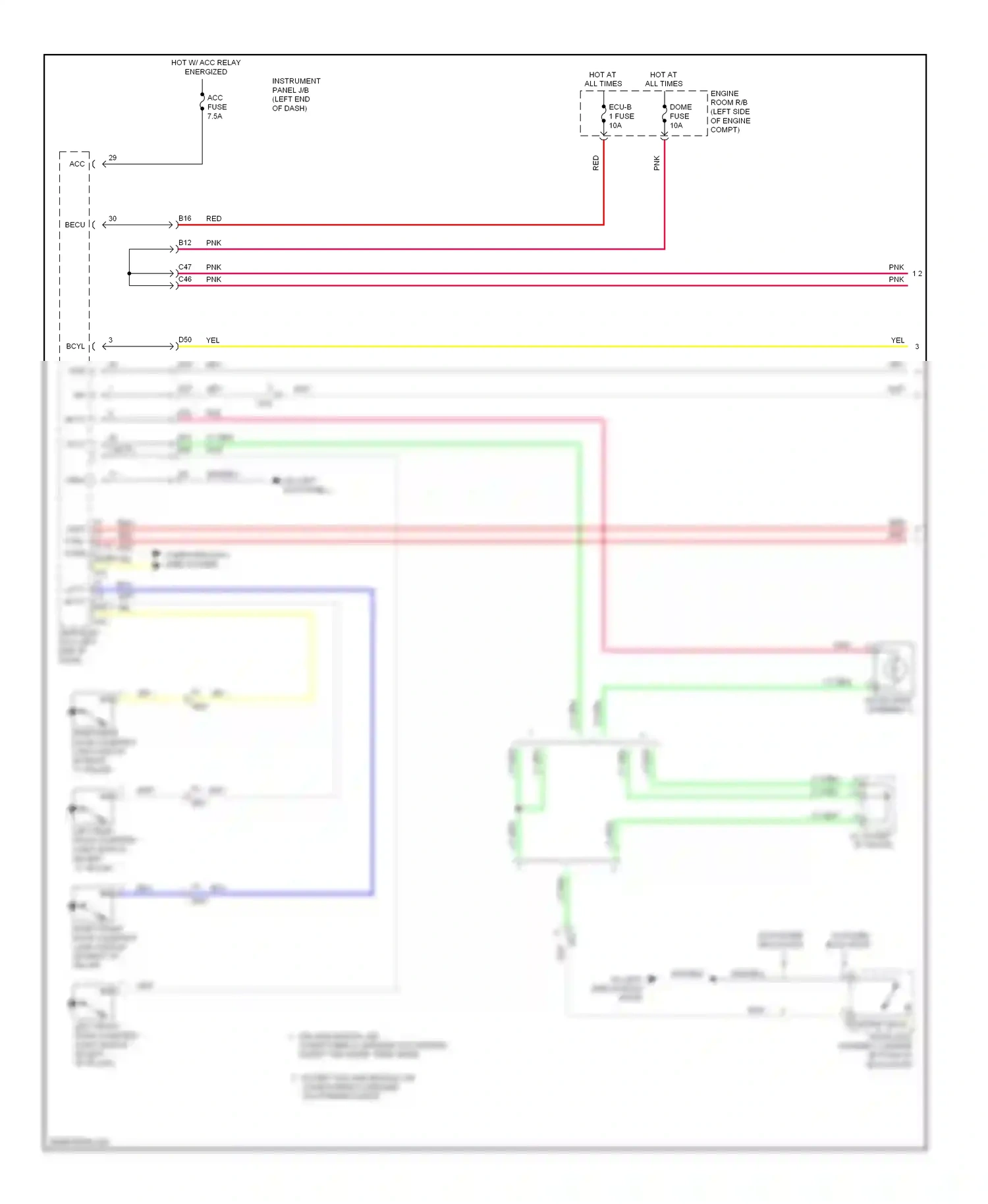 Toyota RAV4 III facelift (2010-2016) computer data lines system wiring diagram  (42 of 112)