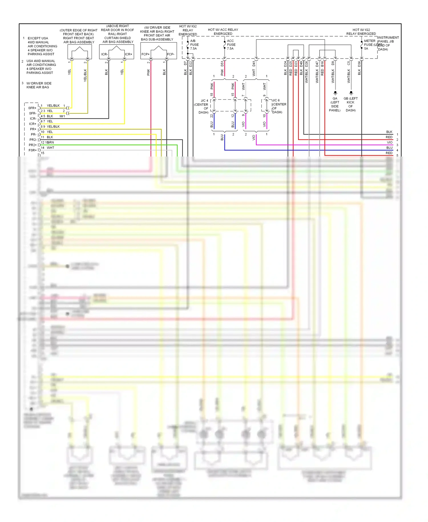 Toyota RAV4 III facelift (2010-2016) computer data lines system wiring diagram  (99 of 112)