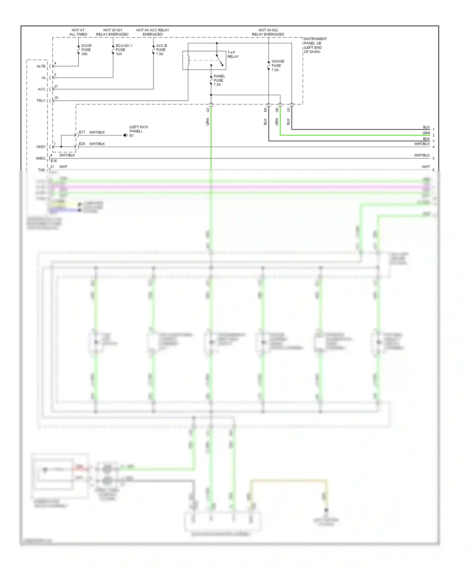 Toyota RAV4 III facelift (2010-2016) computer data lines system wiring diagram  (50 of 112)