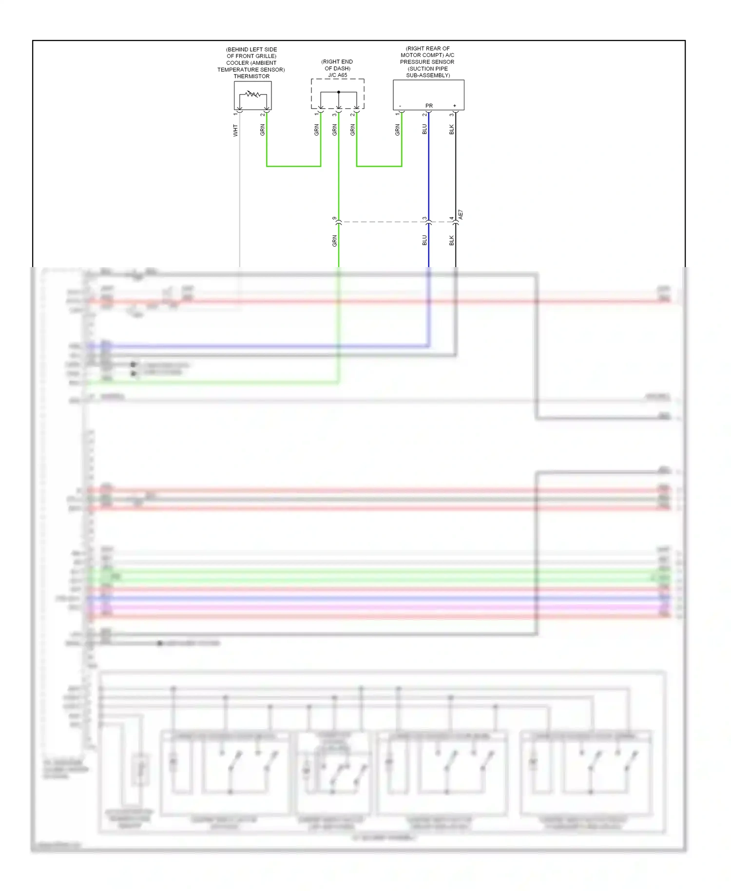 Toyota RAV4 III facelift (2010-2016) computer data lines system wiring diagram  (3 of 112)