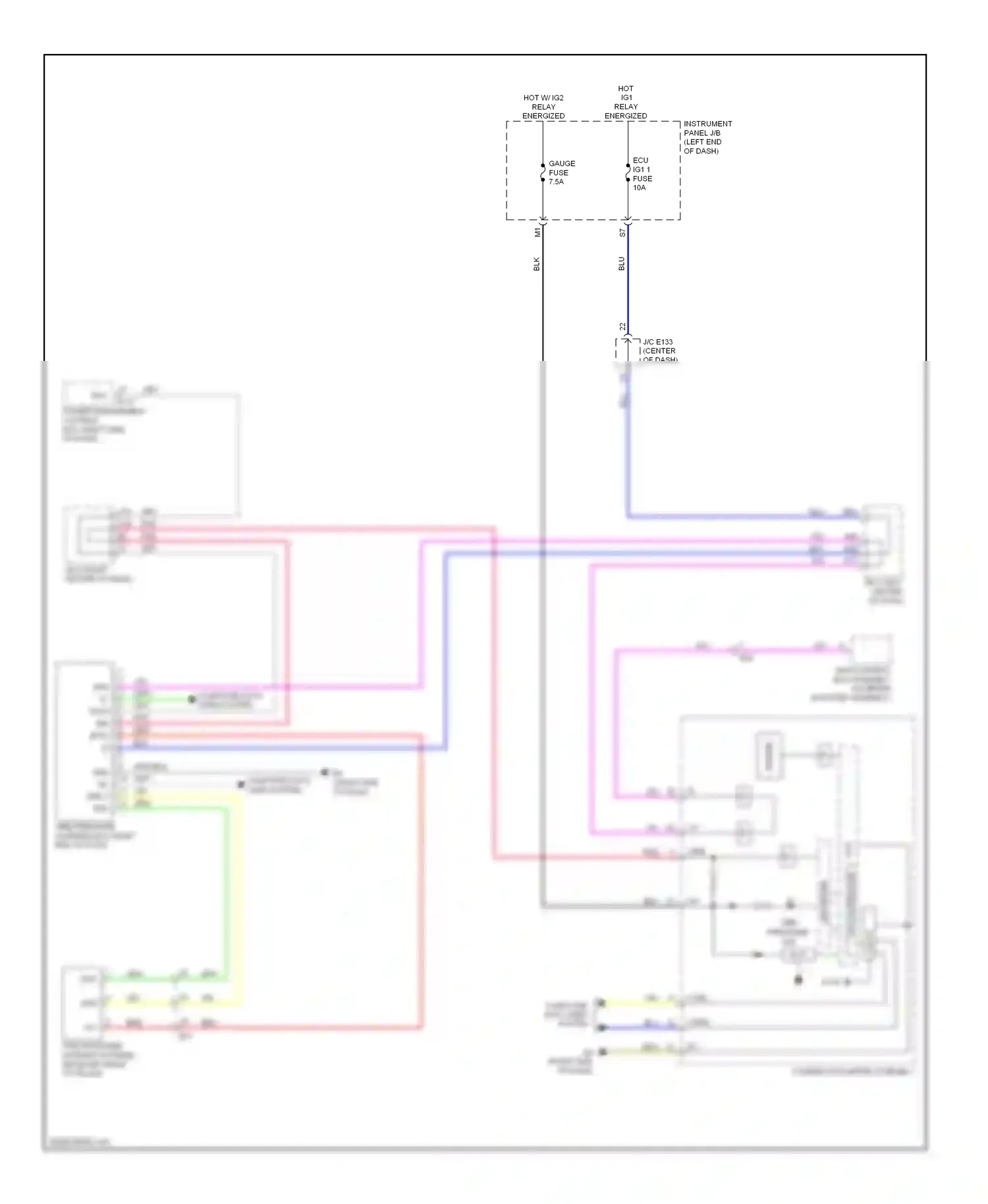Toyota RAV4 III facelift (2010-2016) computer data lines system wiring diagram  (109 of 112)