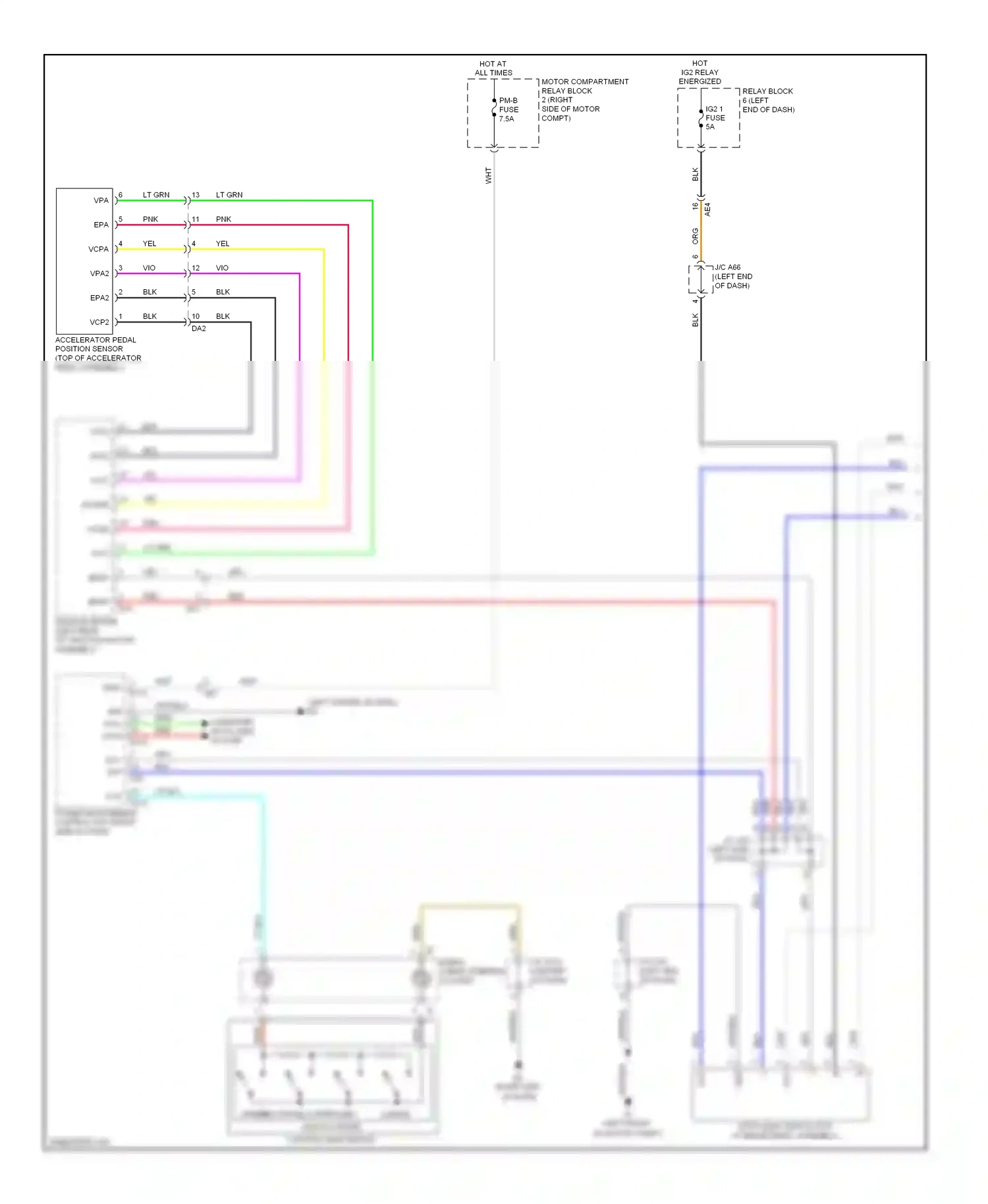 Toyota RAV4 III facelift (2010-2016) computer data lines system wiring diagram  (23 of 112)