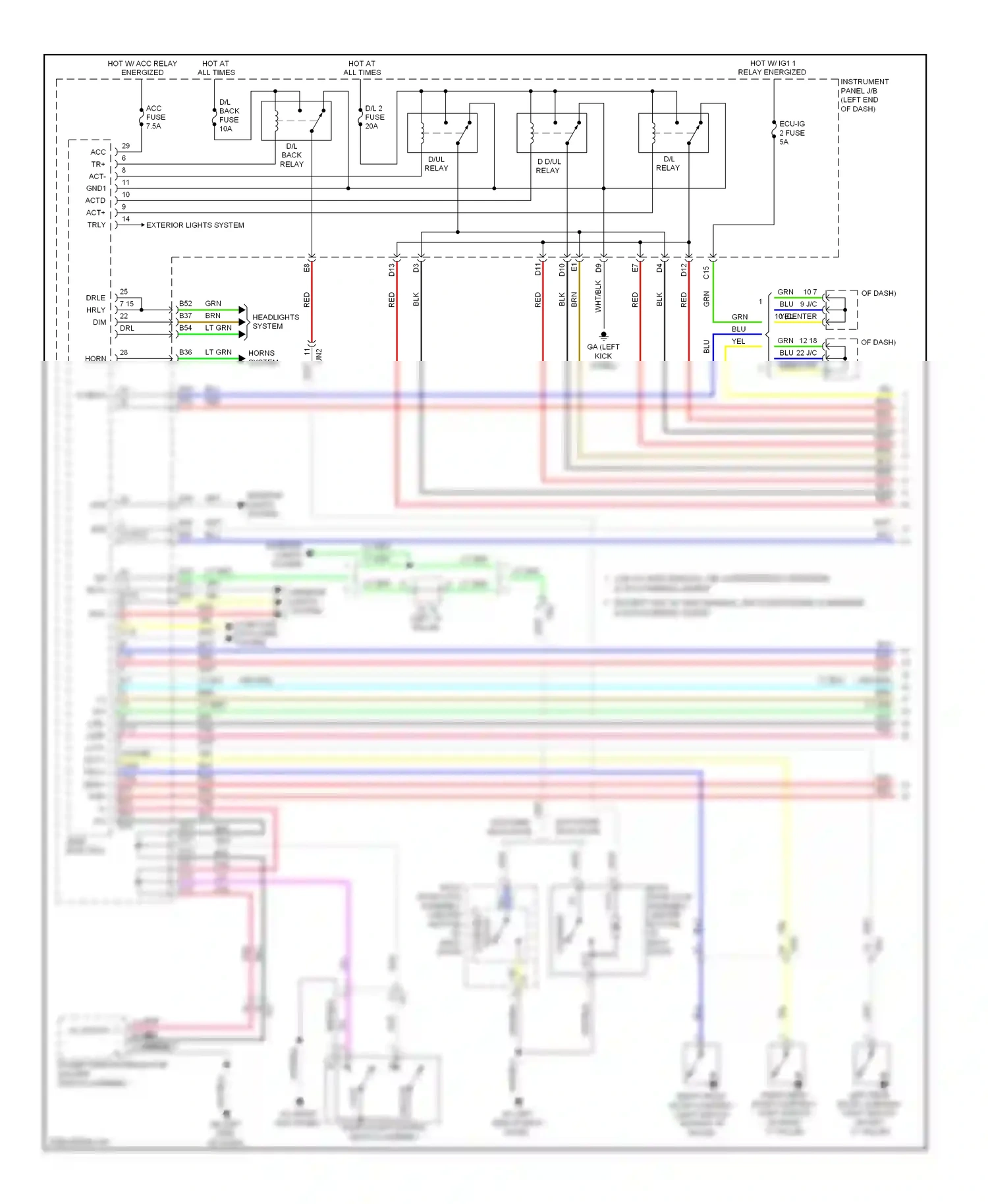 Toyota RAV4 III facelift (2010-2016) computer data lines system wiring diagram  (71 of 112)