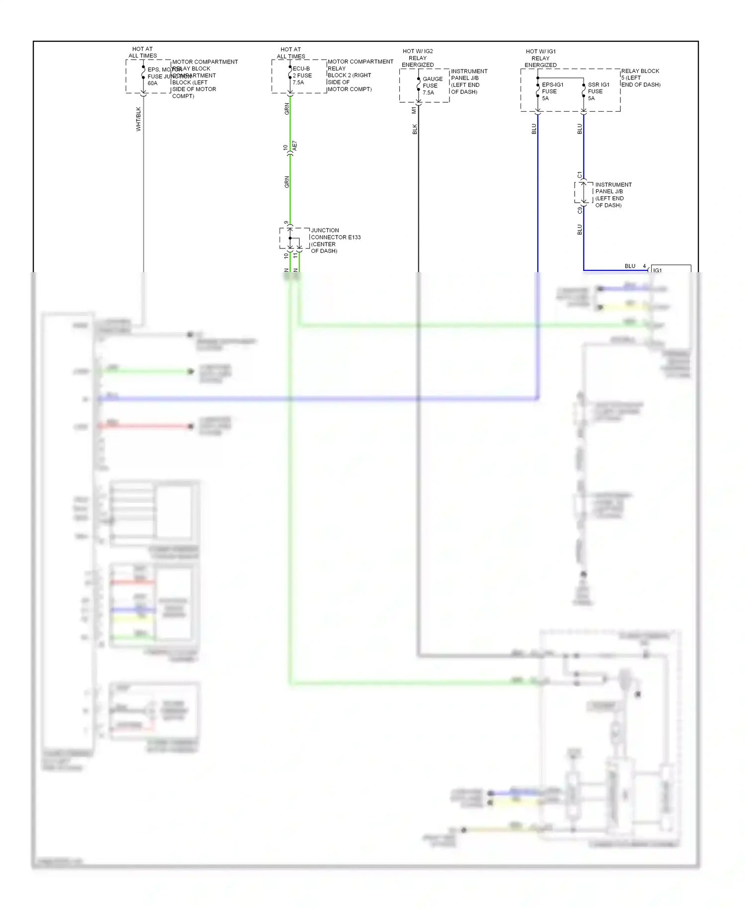 Toyota RAV4 III facelift (2010-2016) computer data lines system wiring diagram  (27 of 112)