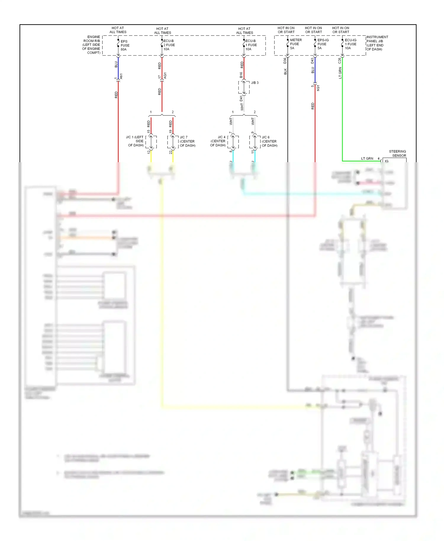 Toyota RAV4 III facelift (2010-2016) computer data lines system wiring diagram  (46 of 112)