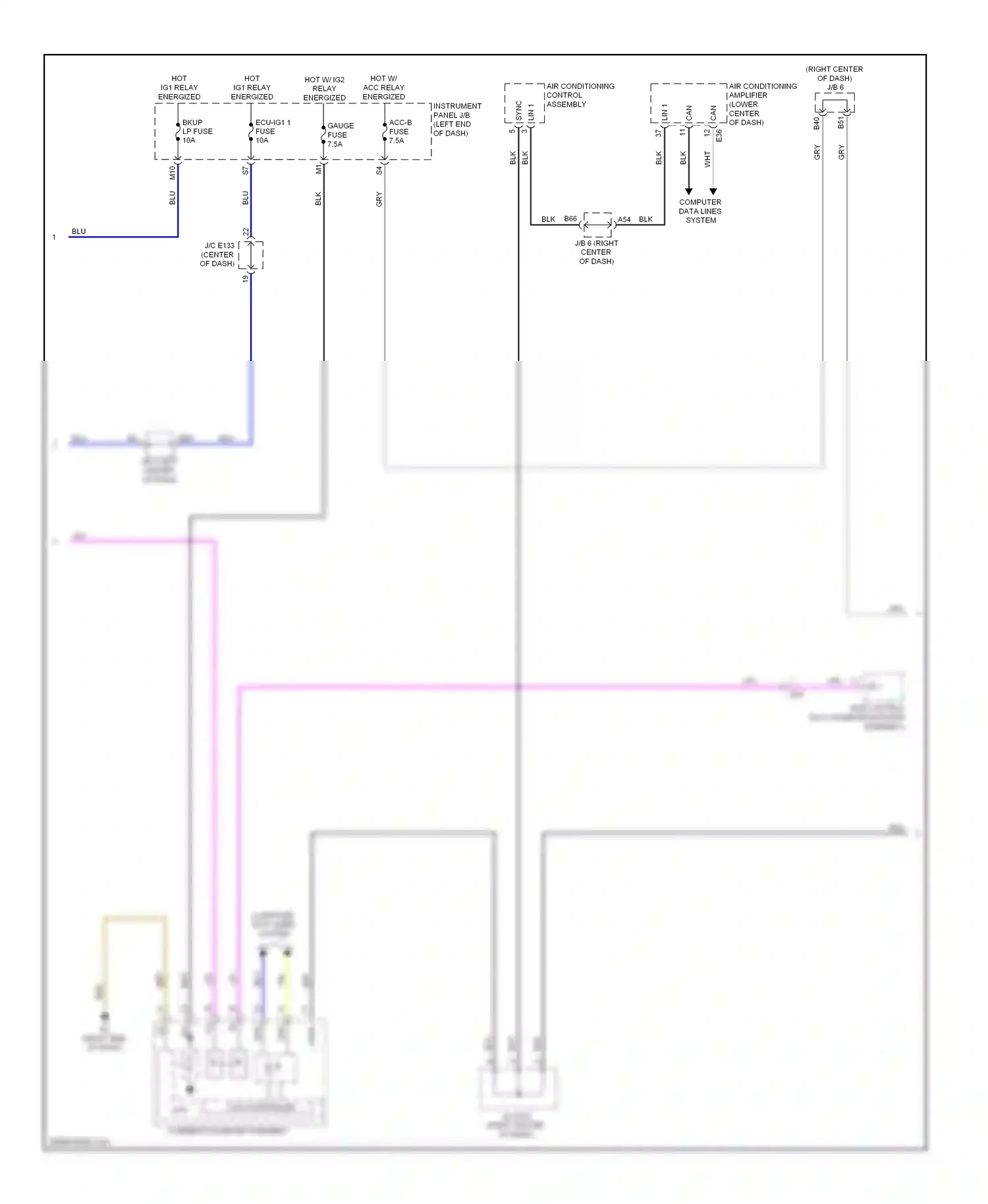 Toyota RAV4 III facelift (2010-2016) computer data lines system wiring diagram  (59 of 112)