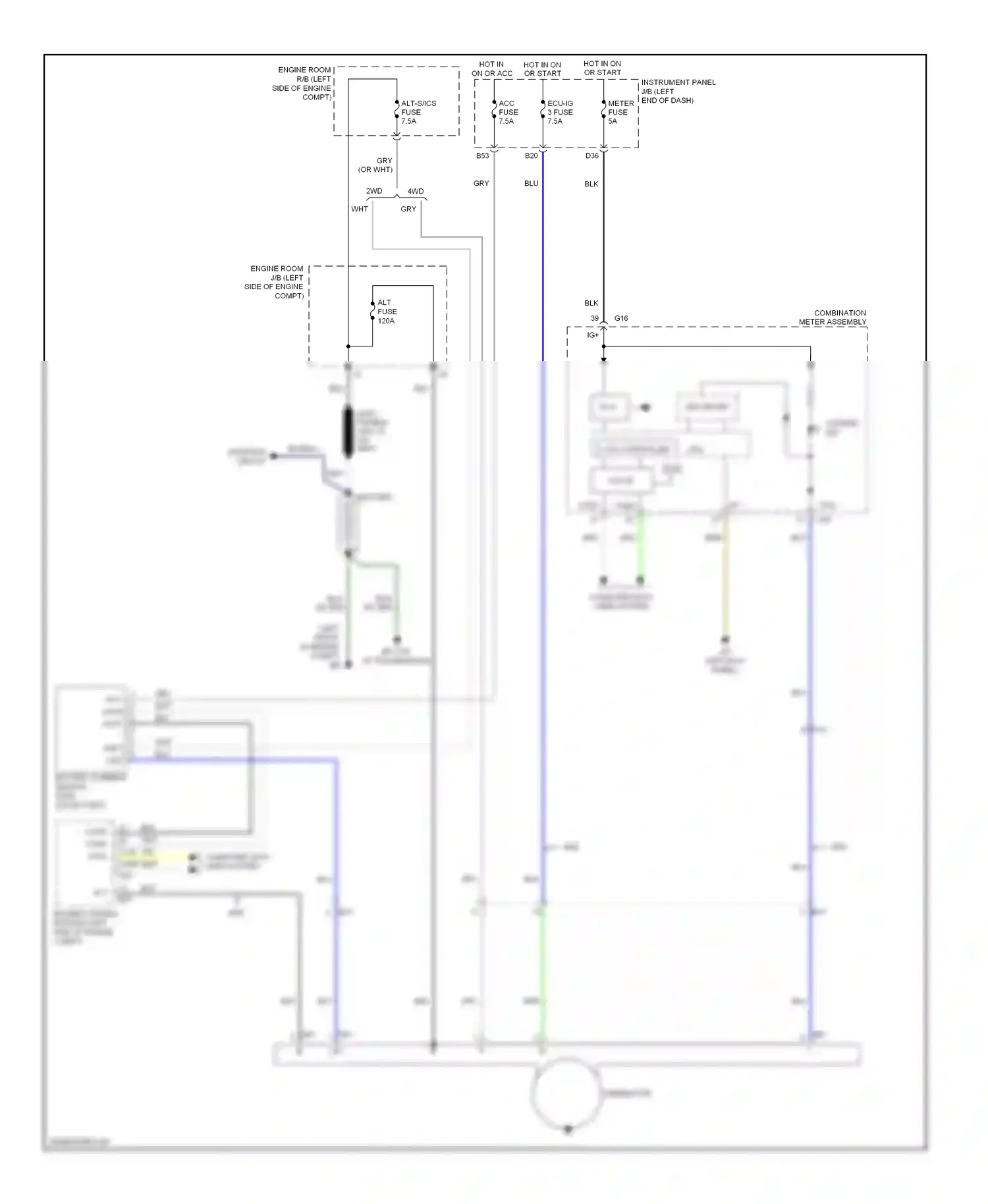 Toyota RAV4 III facelift (2010-2016) computer data lines system wiring diagram  (92 of 112)