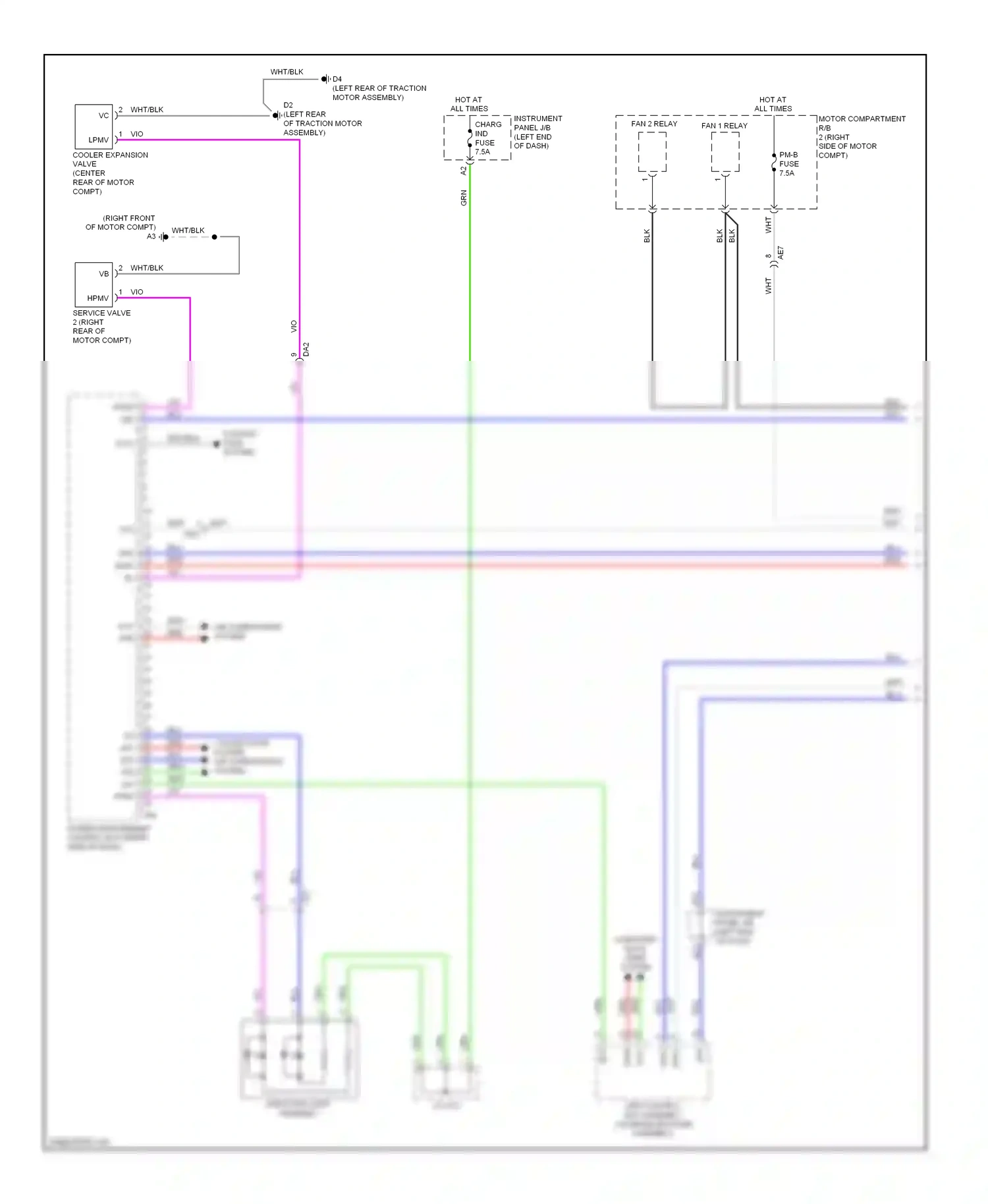 Toyota RAV4 III facelift (2010-2016) computer data lines system wiring diagram  (36 of 112)