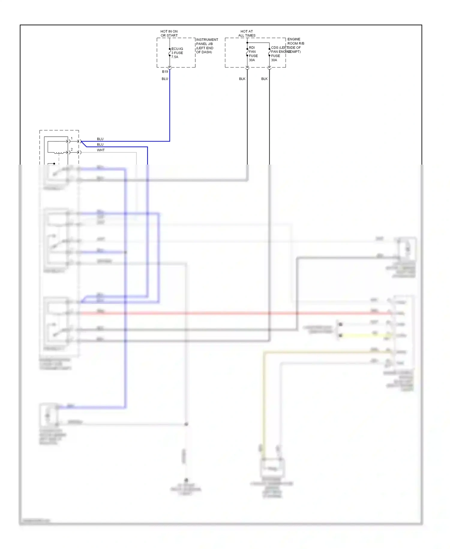 Toyota RAV4 III facelift (2010-2016) computer data lines system wiring diagram  (22 of 112)