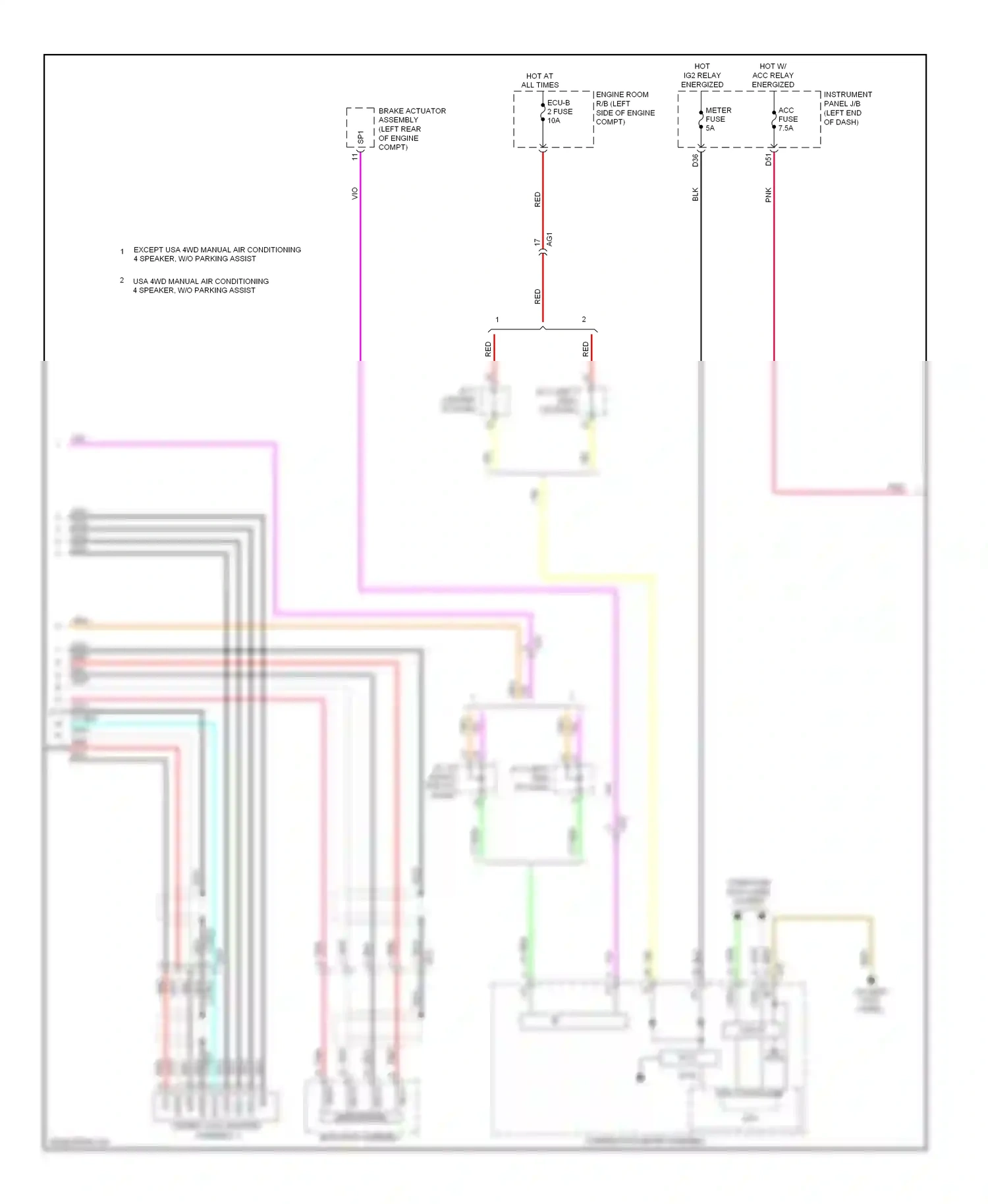 Toyota RAV4 III facelift (2010-2016) computer data lines system wiring diagram  (62 of 112)