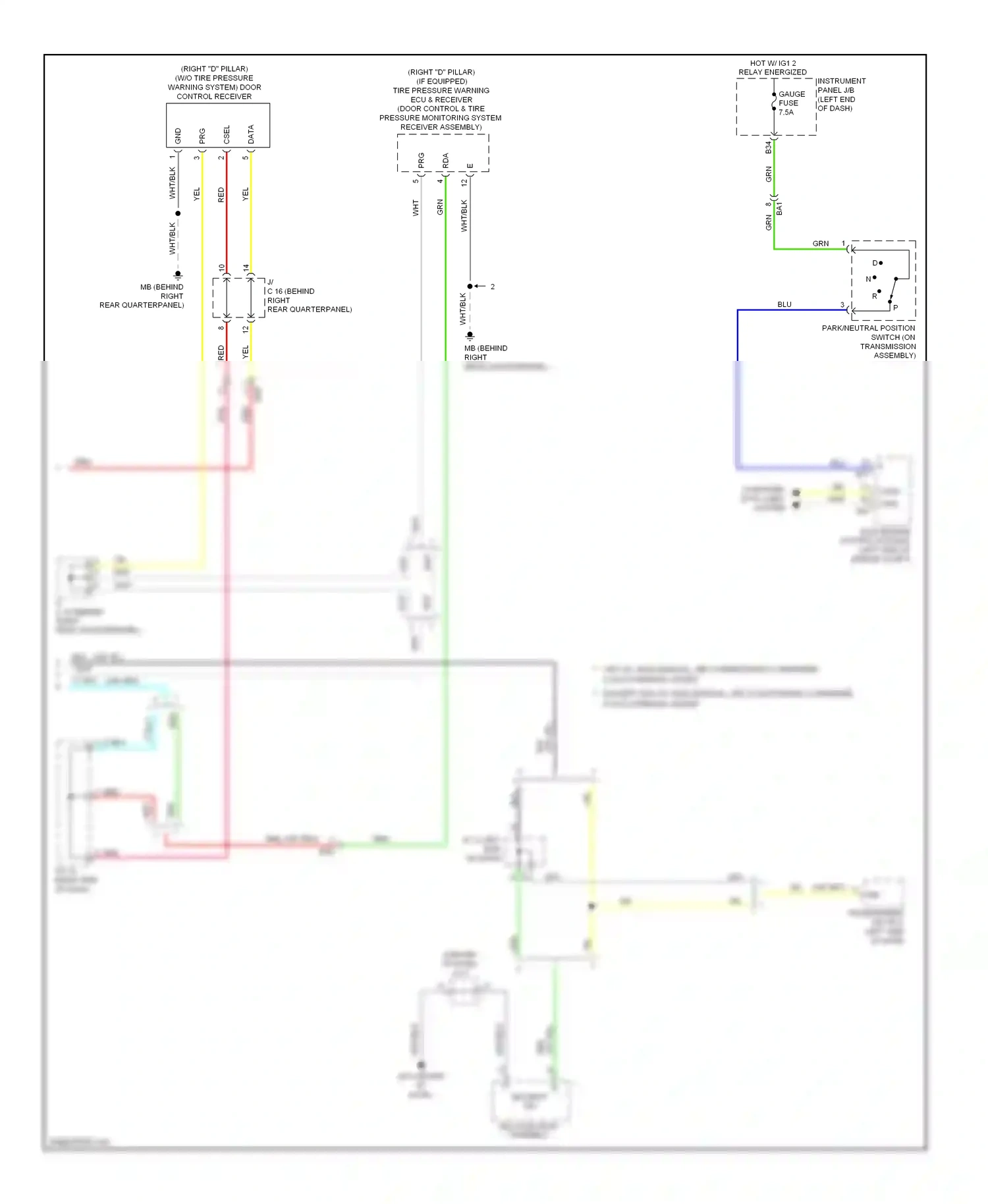Toyota RAV4 III facelift (2010-2016) computer data lines system wiring diagram  (73 of 112)
