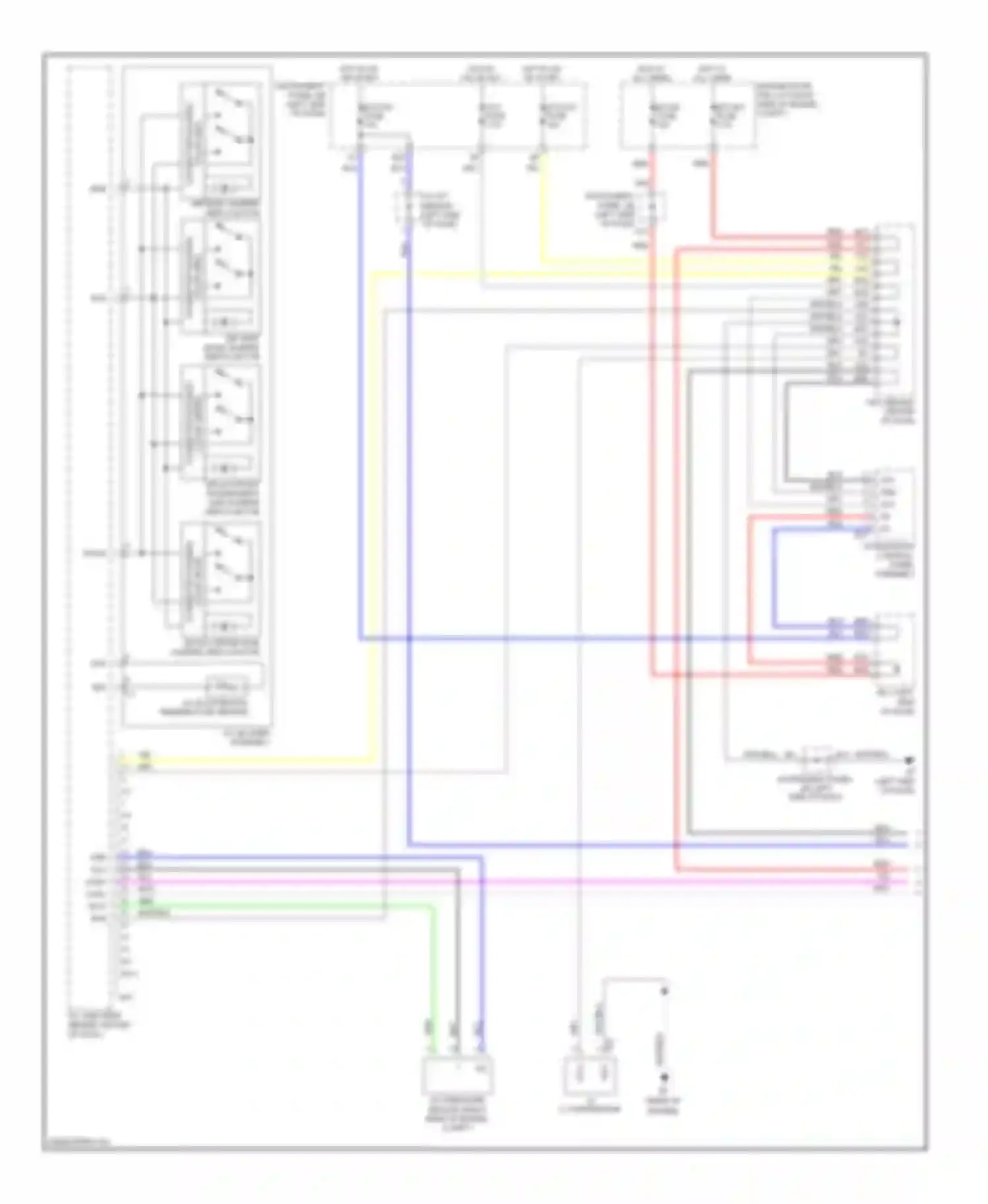 RAV4 Toyota III (2005-2010): 2.4l, automatic a/c circuit (1 of 2)