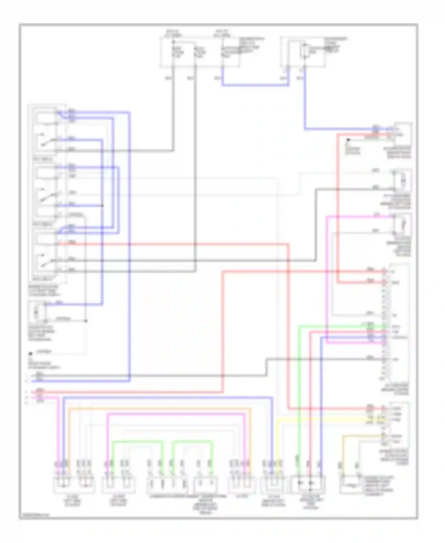 RAV4 Toyota III (2005-2010): 2.4l, automatic a/c circuit (2 of 2)
