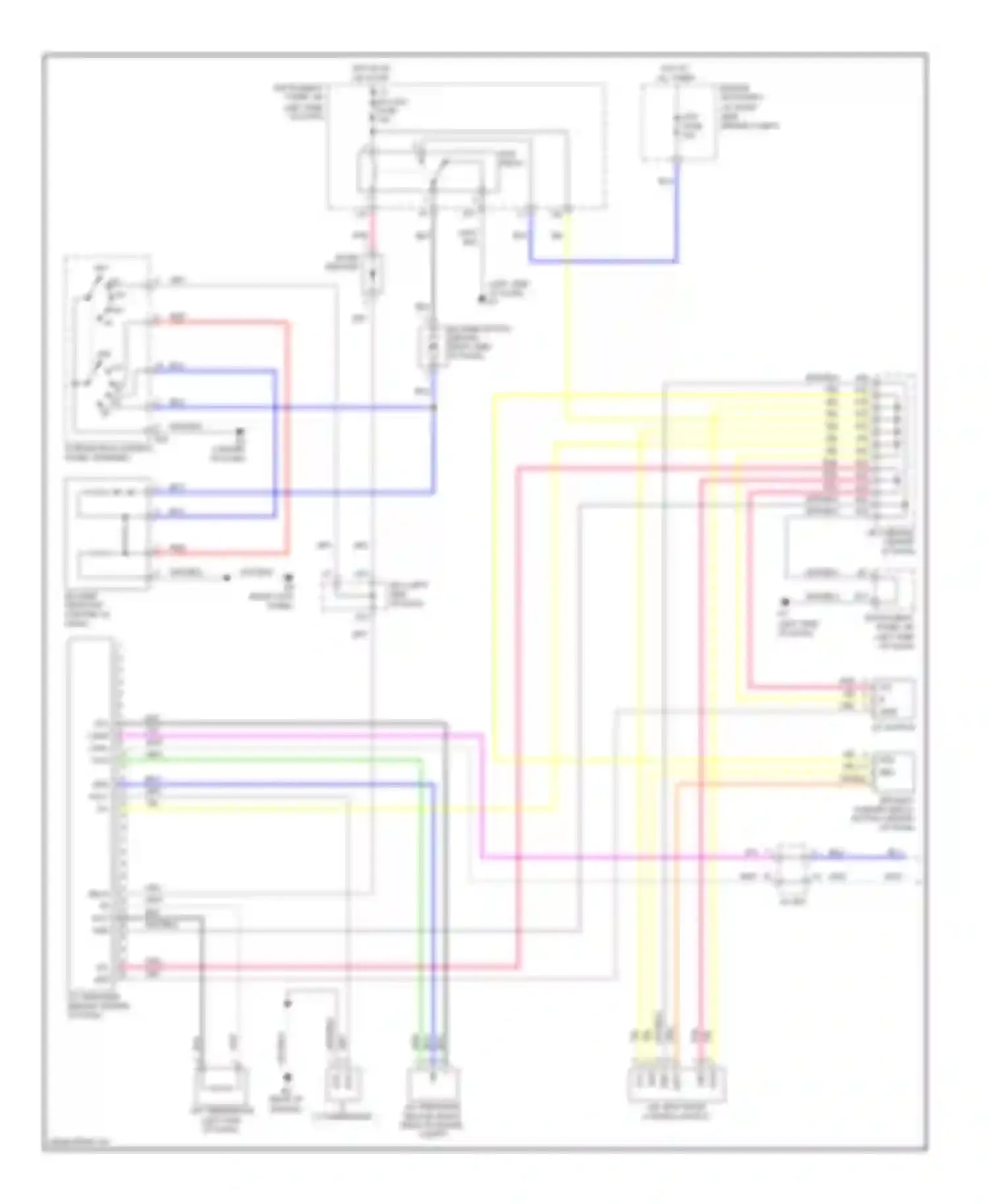 RAV4 Toyota III (2005-2010): 2.4l, manual a/c circuit (1 of 2)