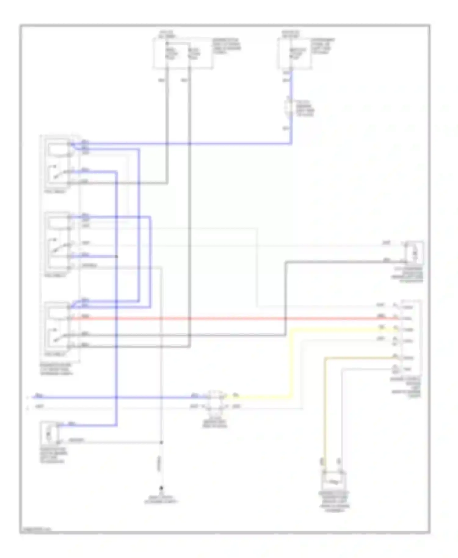 RAV4 Toyota III (2005-2010): 2.4l, manual a/c circuit (2 of 2)