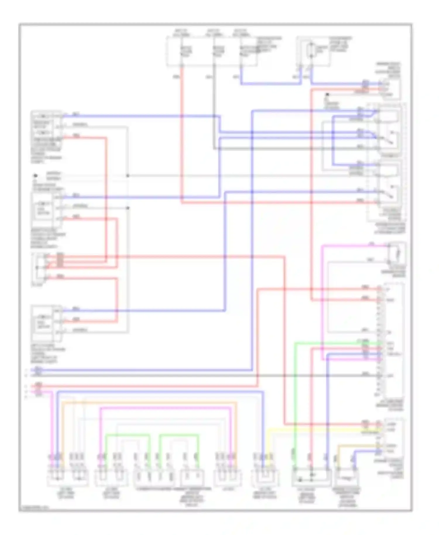 RAV4 Toyota III (2005-2010): 3.5l, automatic a/c circuit (2 of 2)