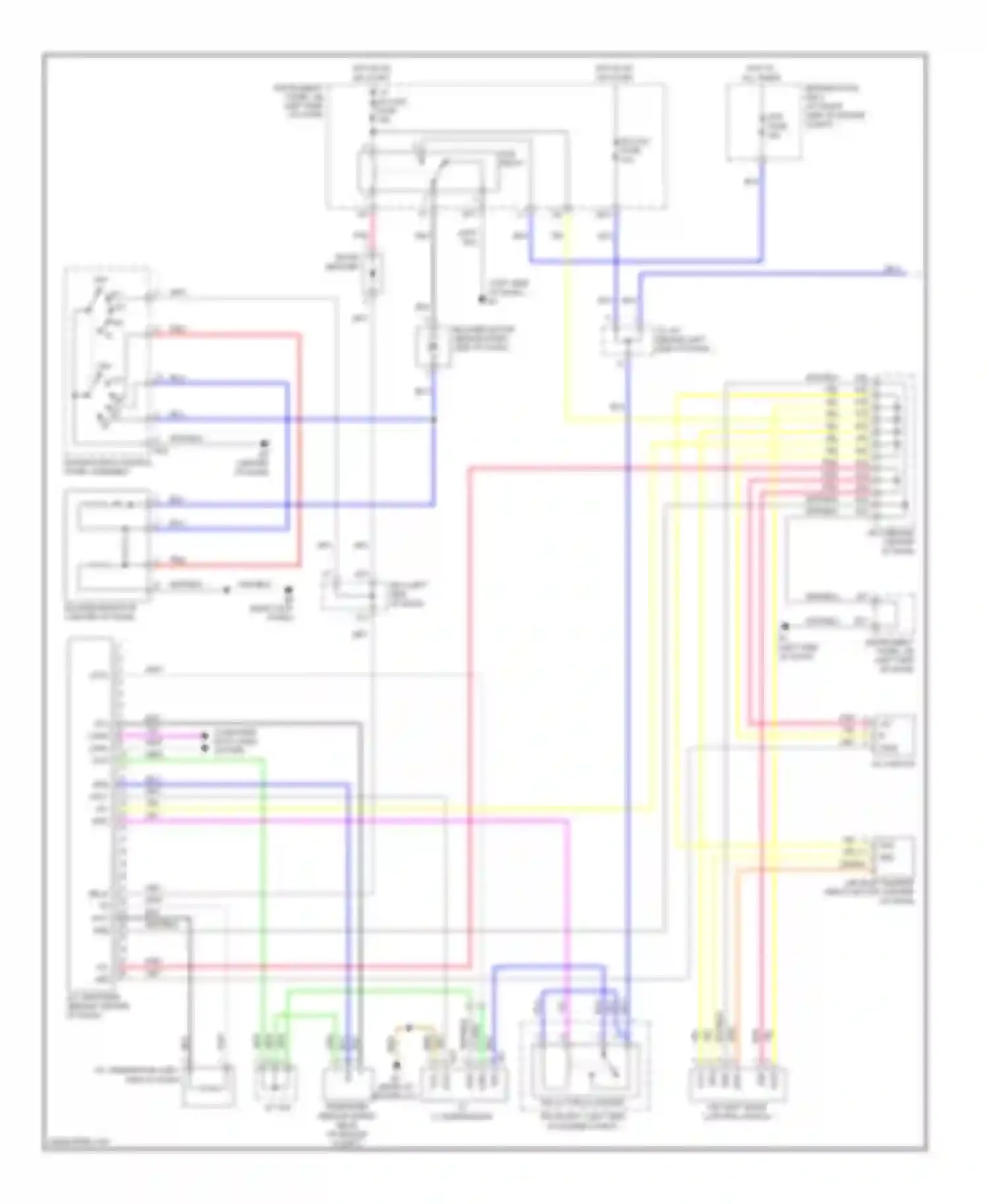 RAV4 Toyota III (2005-2010): 3.5l, manual a/c circuit (1 of 2)