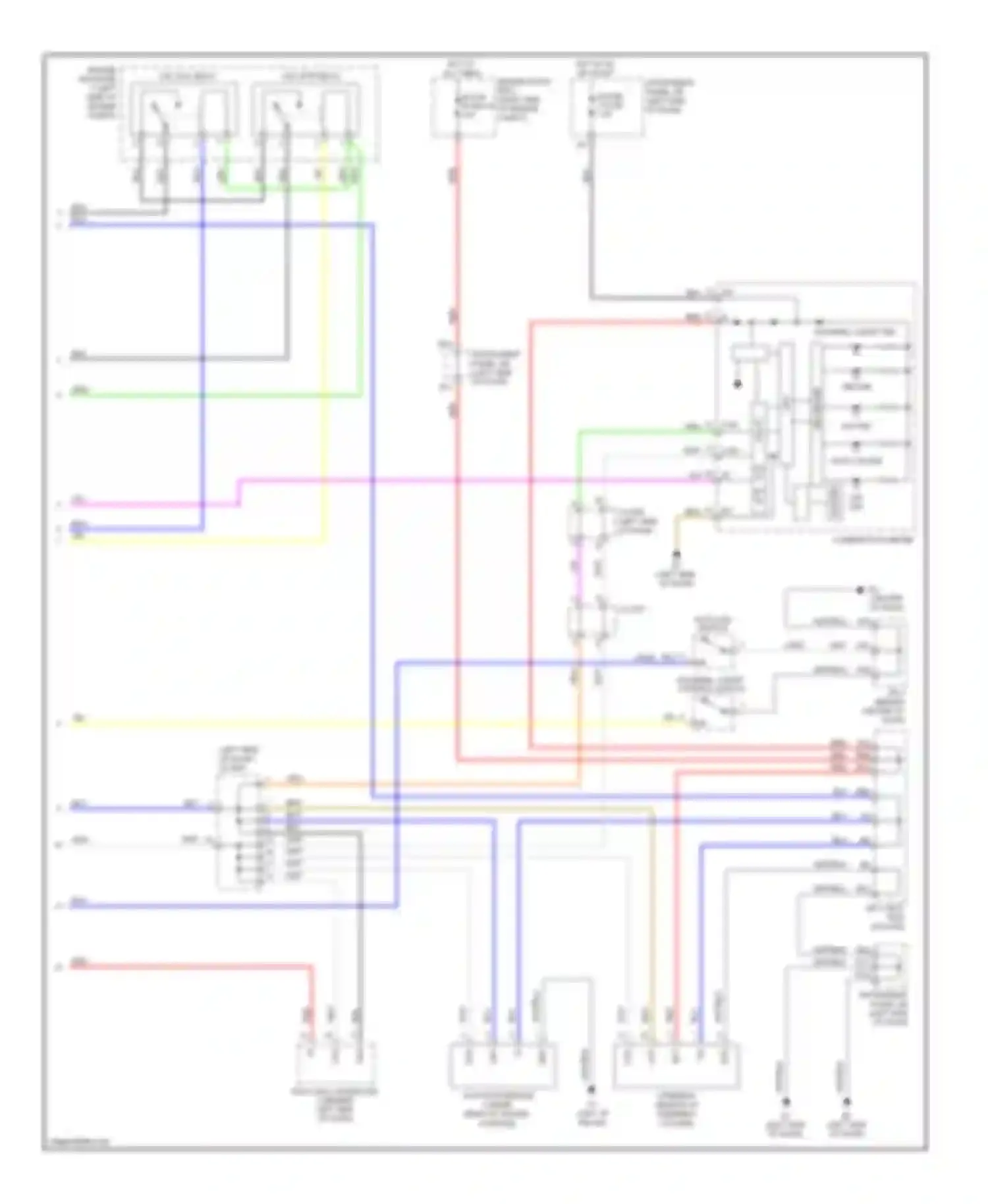 RAV4 Toyota III (2005-2010): Anti-lock brakes circuit (2 of 2)