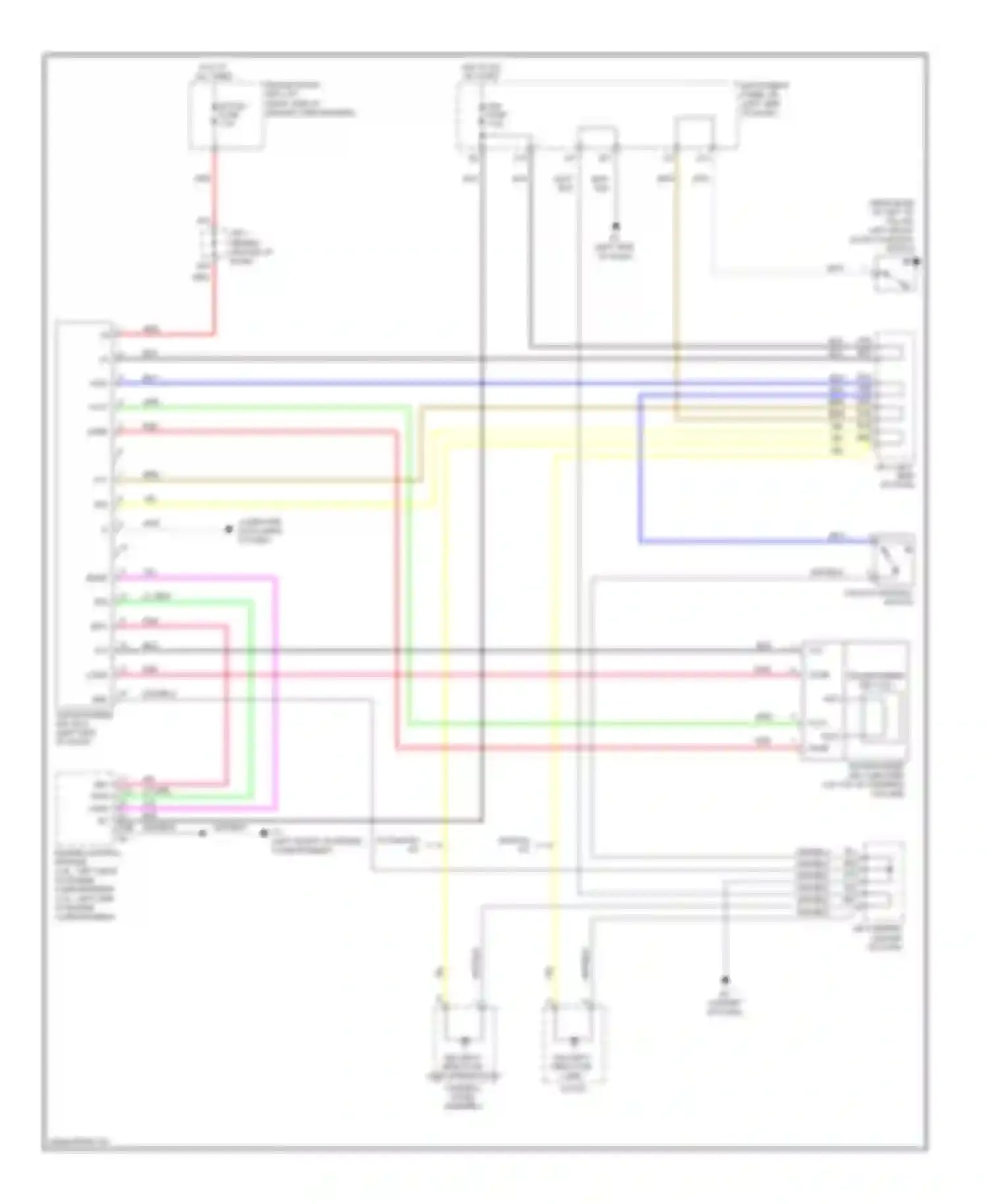RAV4 Toyota III (2005-2010): Anti-theft circuit