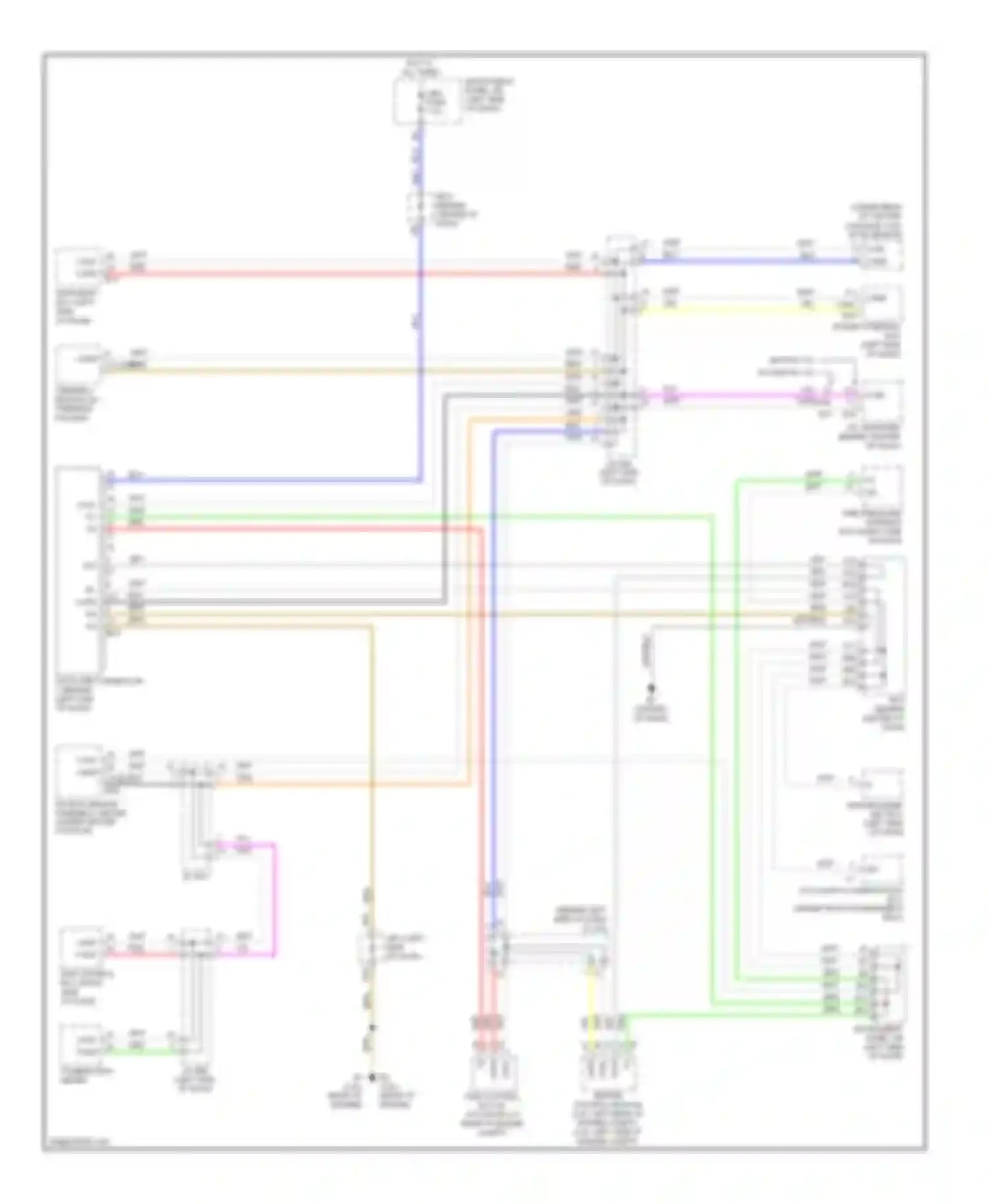 RAV4 Toyota III (2005-2010): Computer data lines circuit