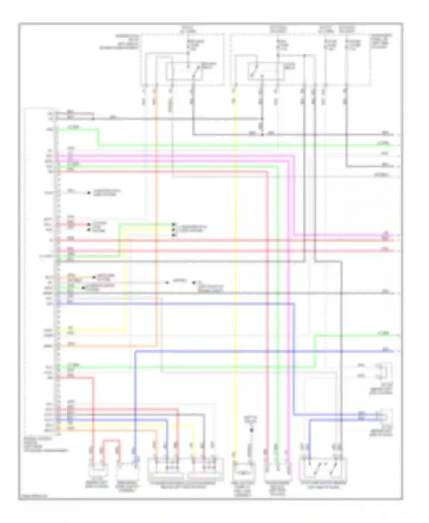 RAV4 Toyota III (2005-2010): Wiring diagram engine performance 2.4l (1 of 4)