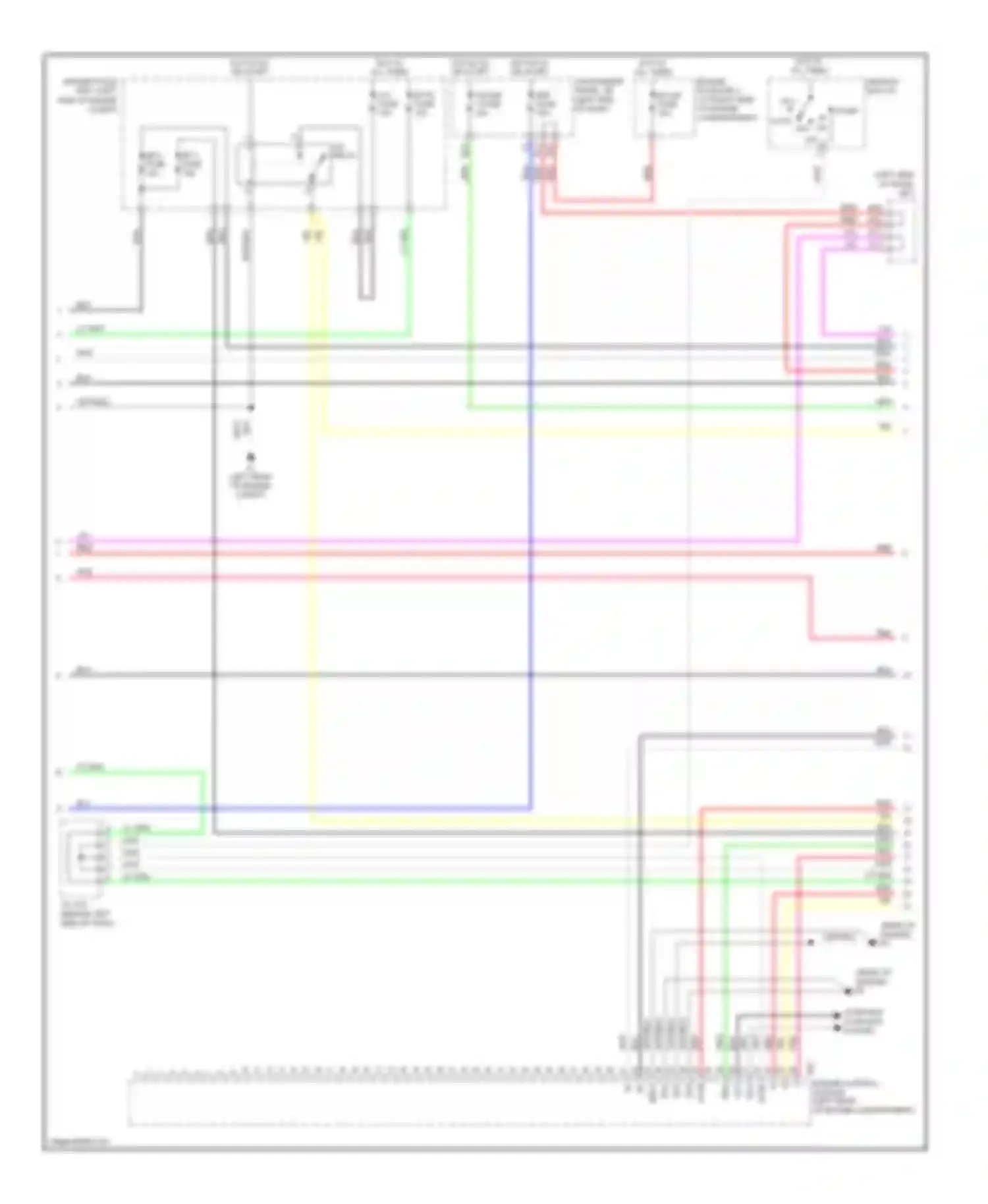RAV4 Toyota III (2005-2010): Wiring diagram engine performance 2.4l (2 of 4)