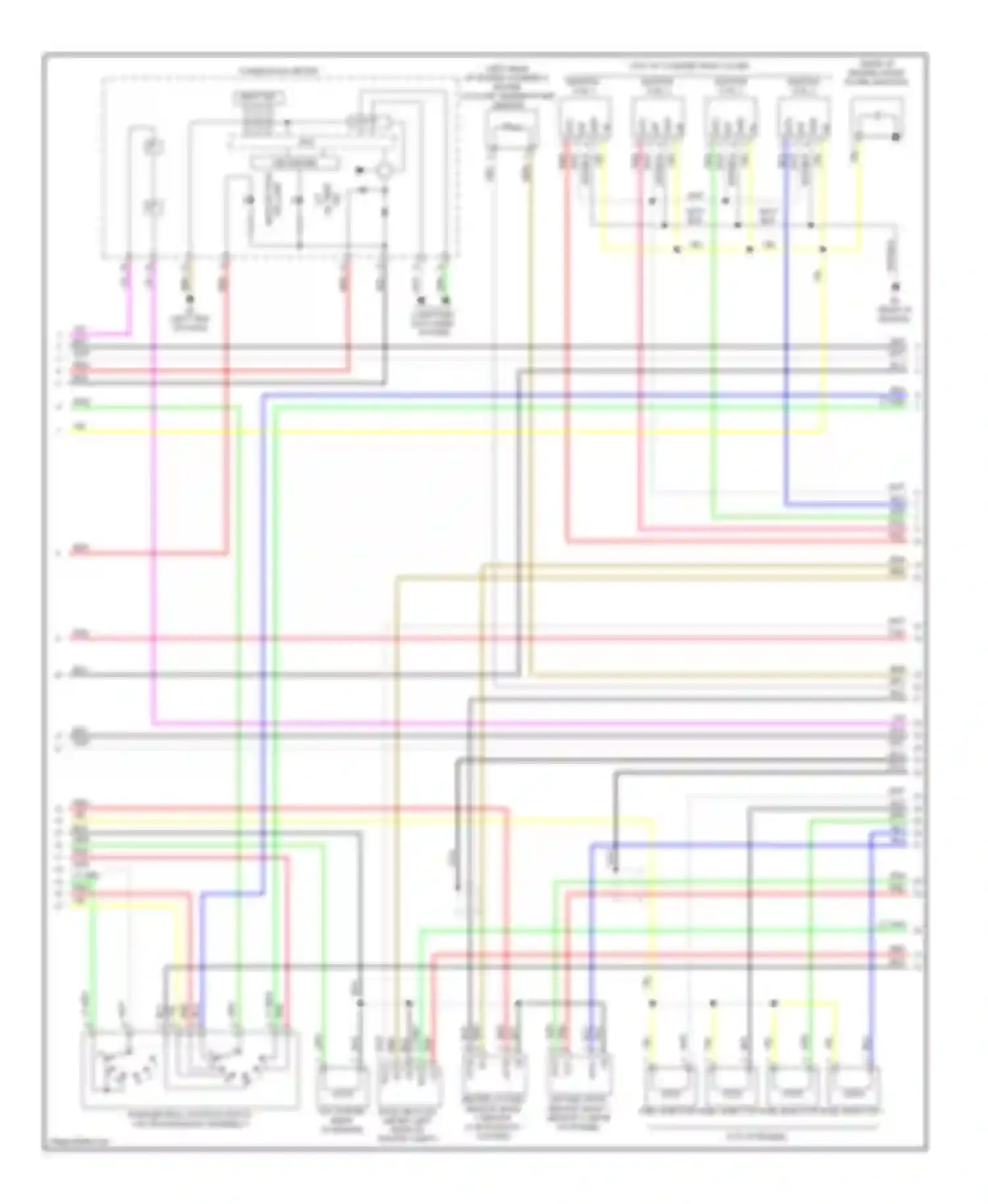 RAV4 Toyota III (2005-2010): Wiring diagram engine performance 2.4l (3 of 4)